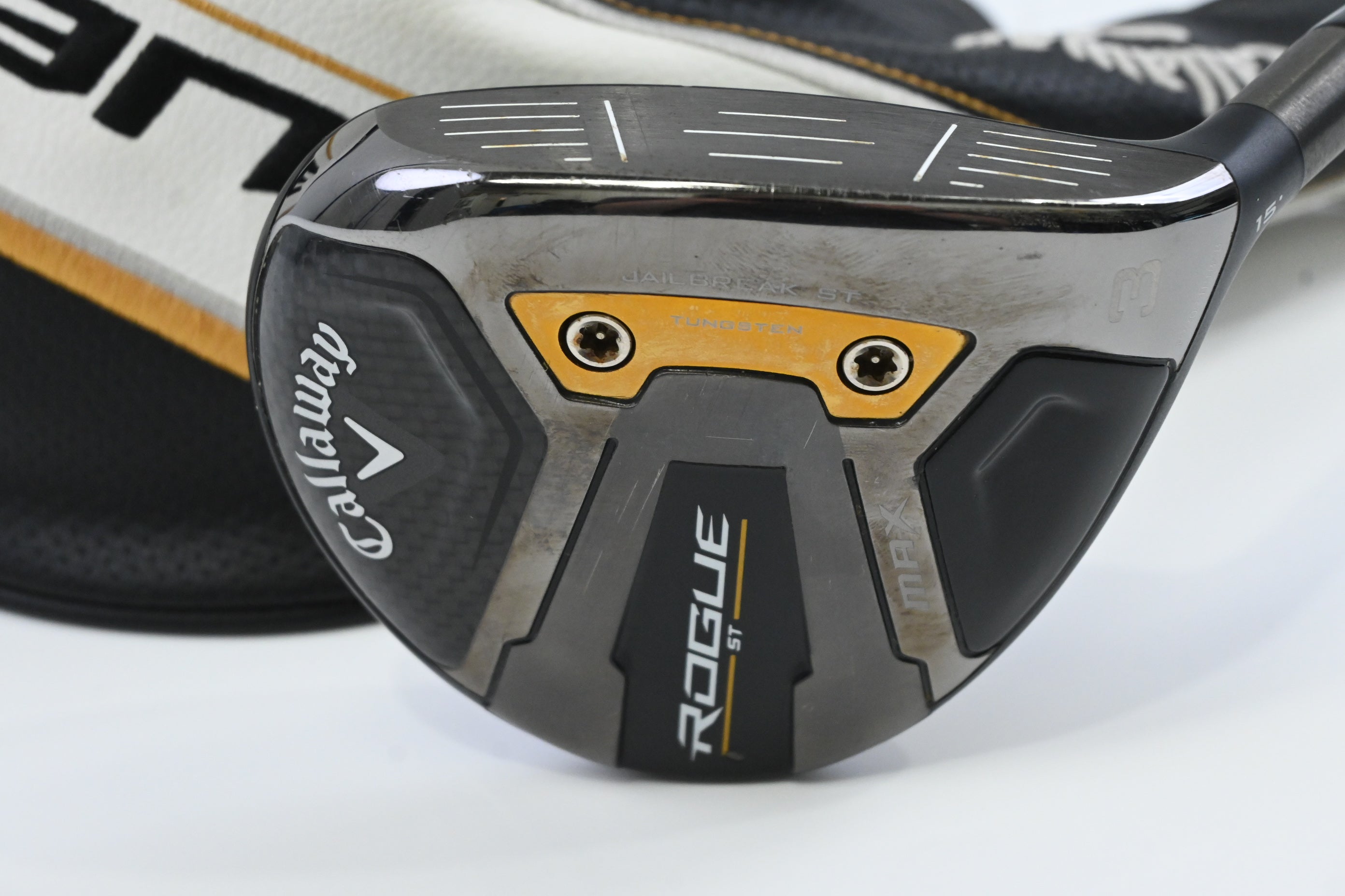 Callaway Rogue ST Max #3 Wood / 15 Degree / Stiff Flex Tensei AV White 75 Shaft