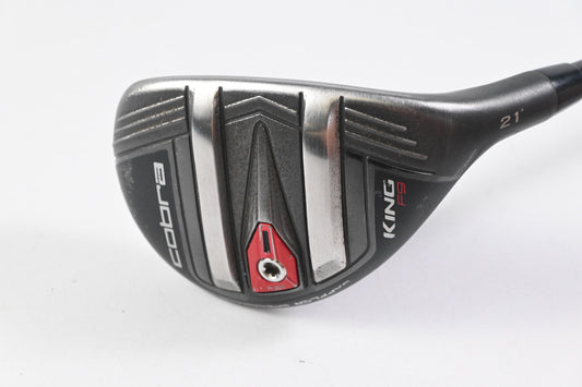 Cobra King F9 #4 Hybrid / 21 Degree / Regular Flex Fujikura Atmos Black 7 Shaft