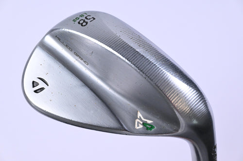 Taylormade Milled Grind 4 Lob Wedge / 58 Degree / Wedge Flex Steel Shaft