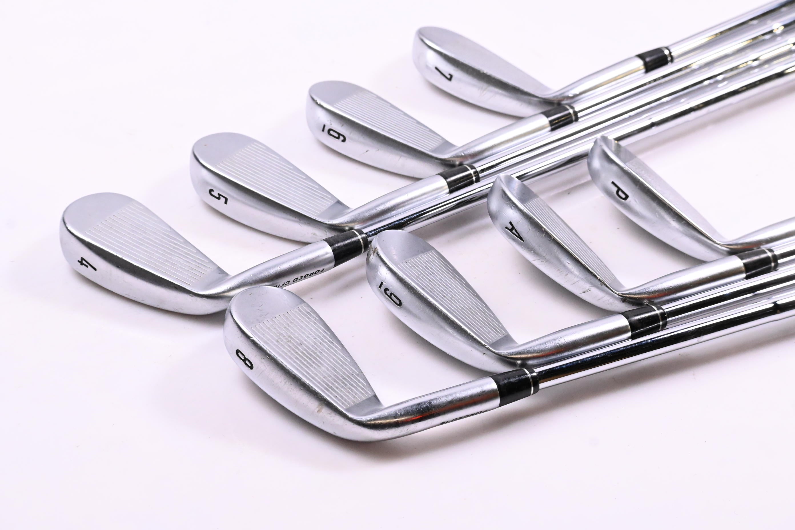 Callaway Apex CF16 Irons / 4-PW+SW / Stiff Flex KBS Tour-V 110 Shafts