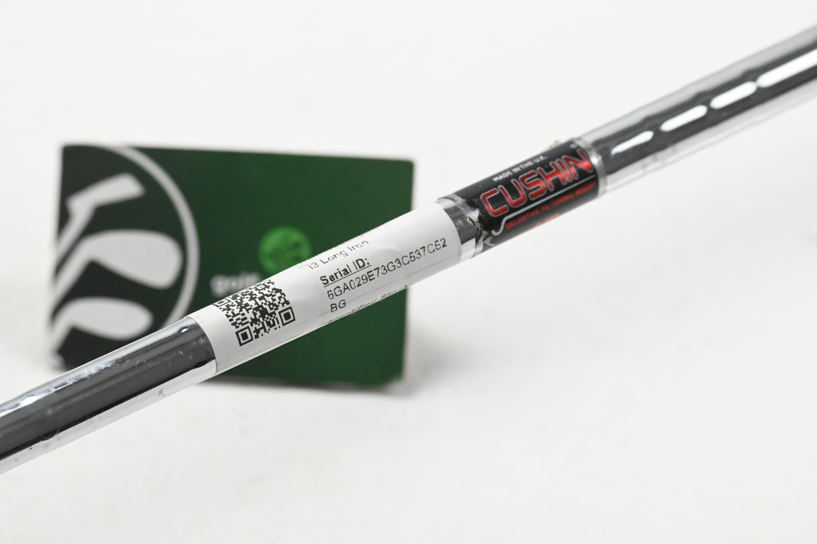 Ping i3 Blade #3 Iron / 20.5 Degree / Black Dot / Stiff Flex Ping Cushin JZ Shaft