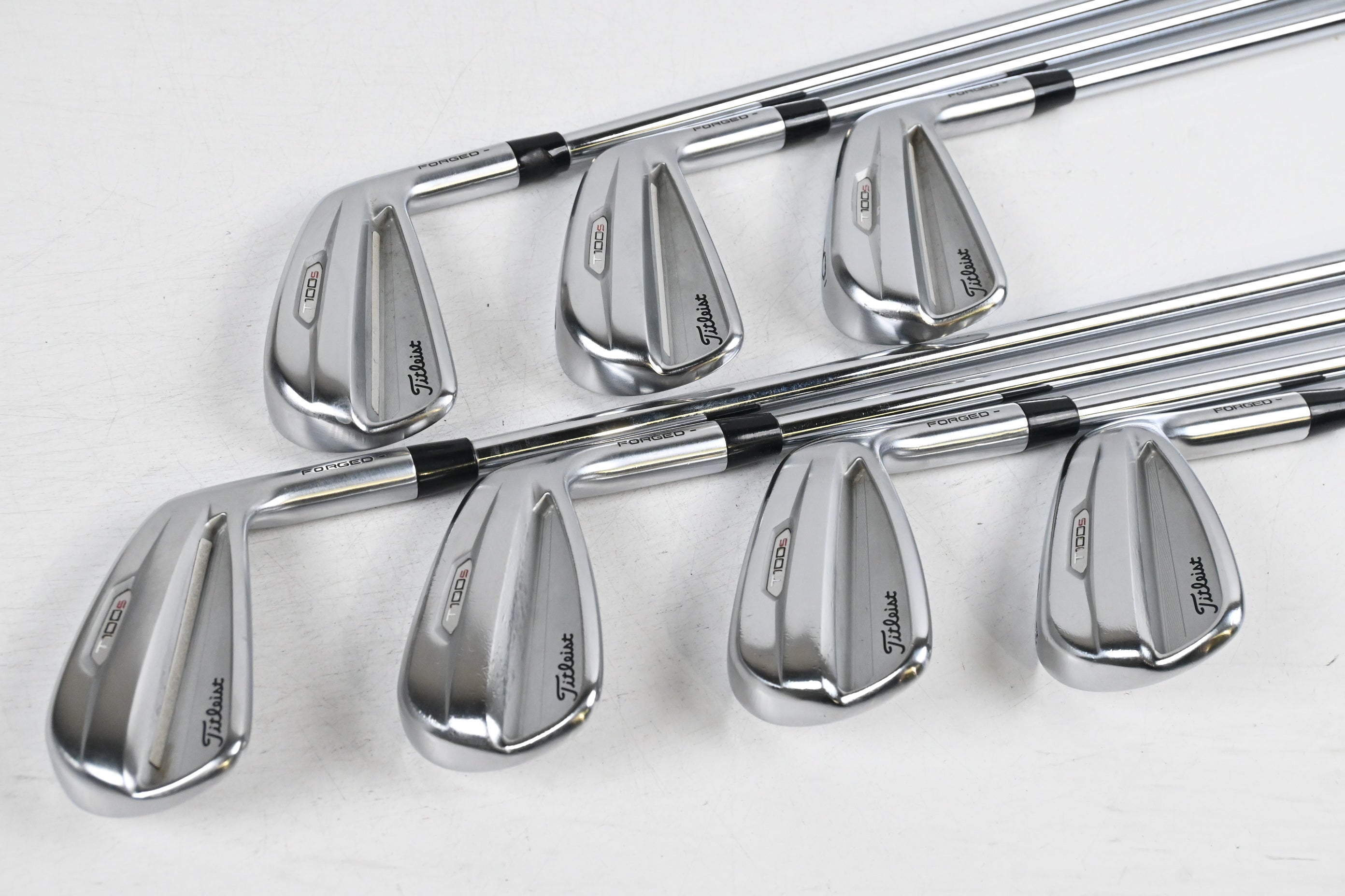 Titleist T100.S 2021 Irons / 4-PW / Stiff Flex Project X LZ 120 Shafts