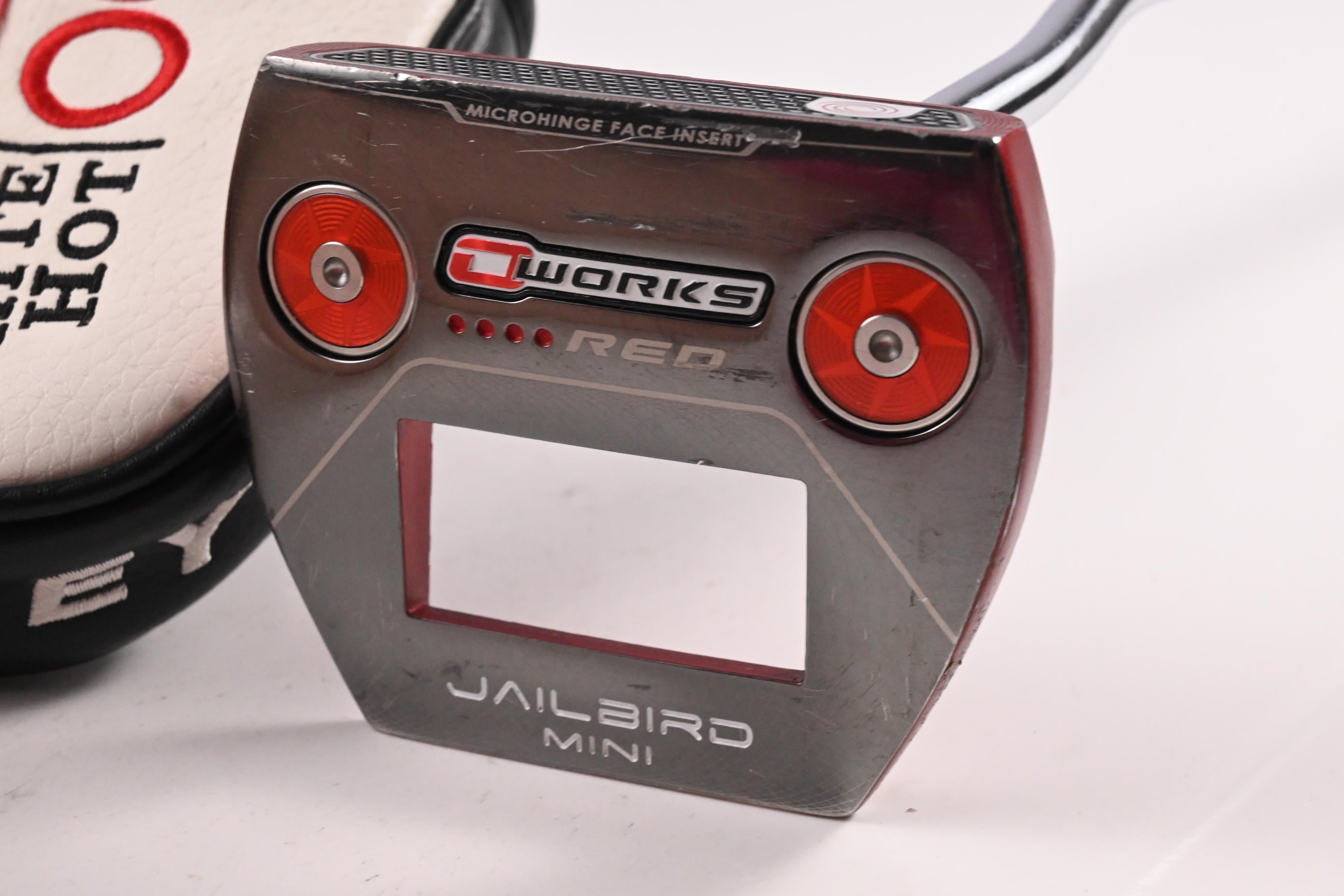 Odyssey O-Works Red Jailbird Mini Putter / 34 Inch
