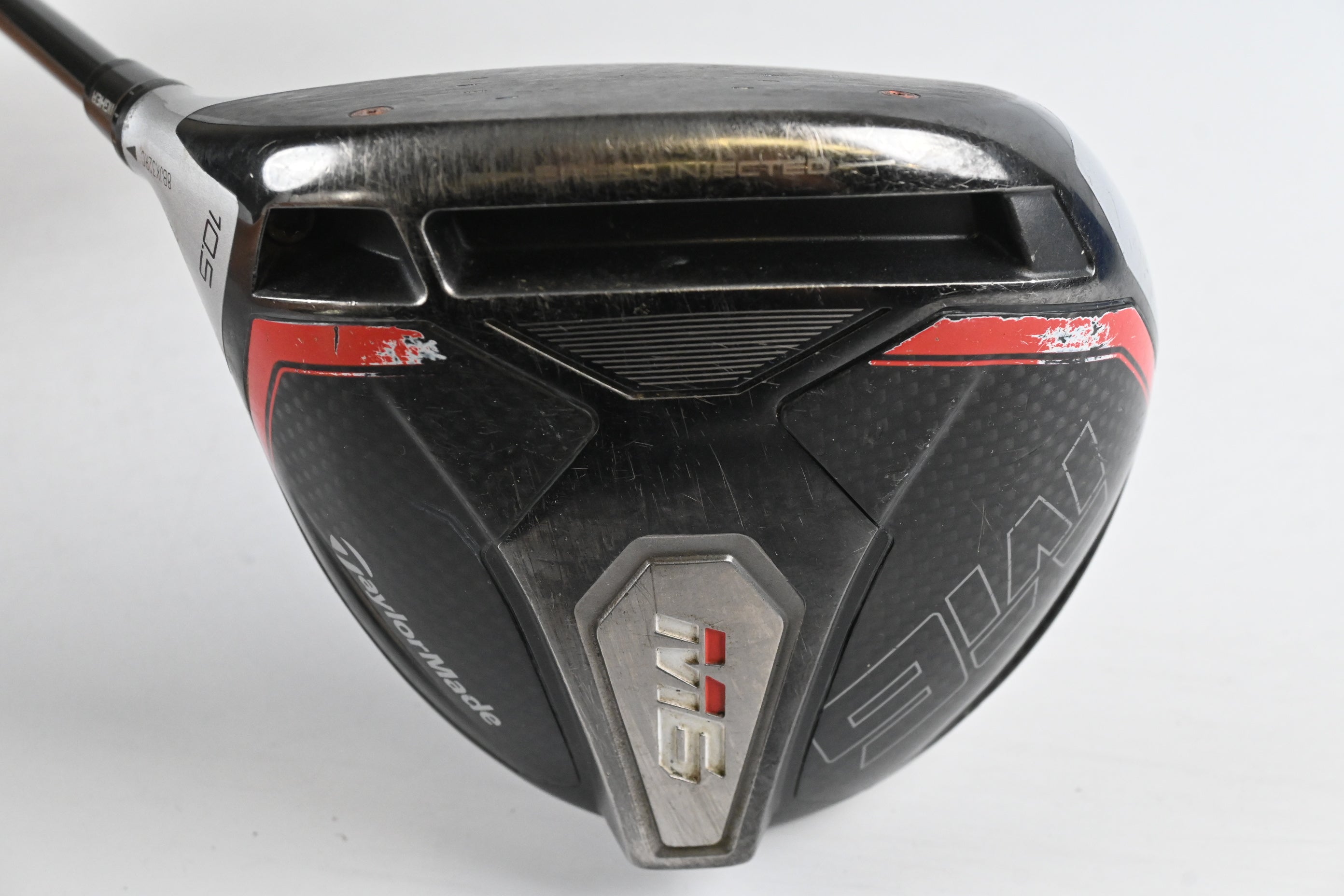 Left Hand Taylormade M6 Driver / 10.5 Degree / Regular Flex Ventus Red 5 Shaft