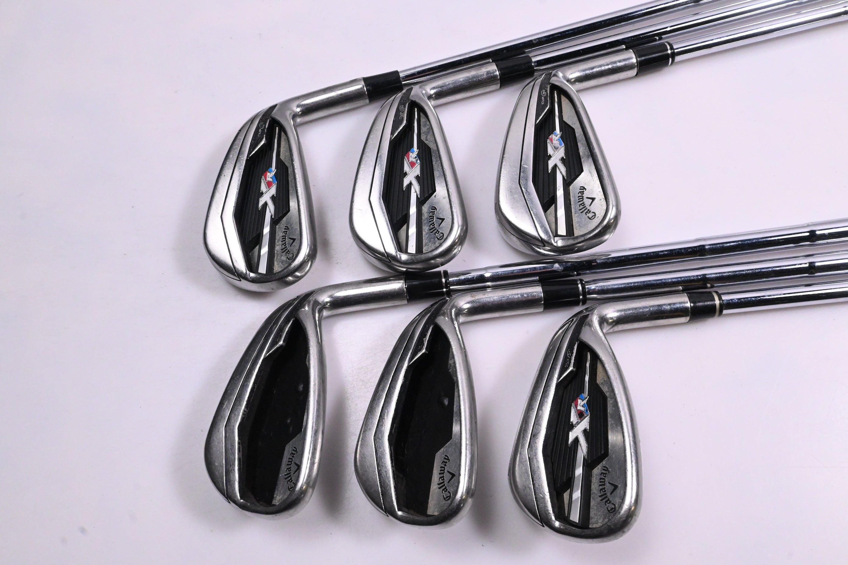 Callaway XR Irons / 5-PW / Stiff Flex Steel Shafts