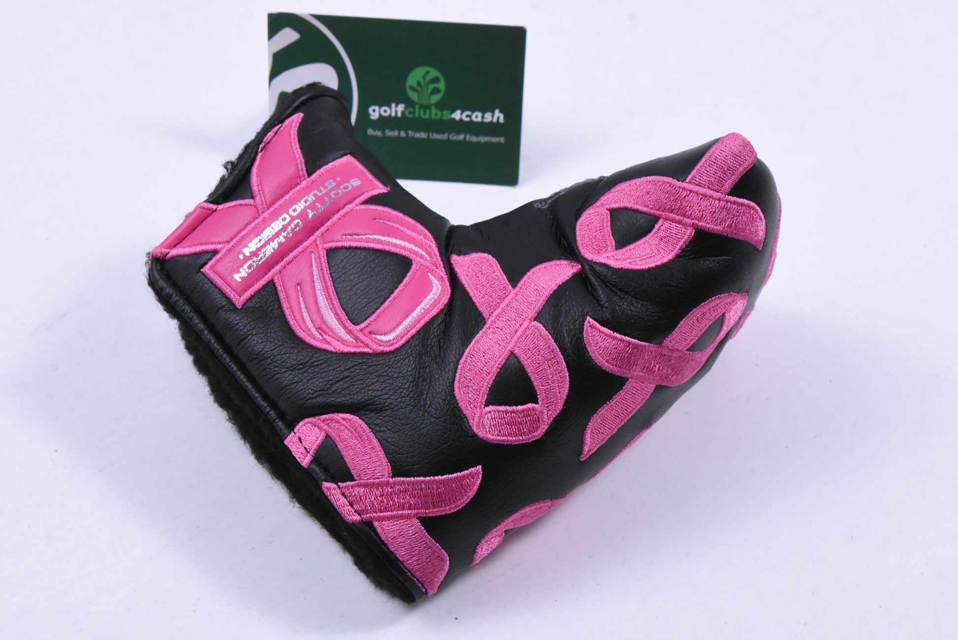 Scotty Cameron 2017 Cameron Collector Pink Ribbon Putter Cover / Mid-Mallet