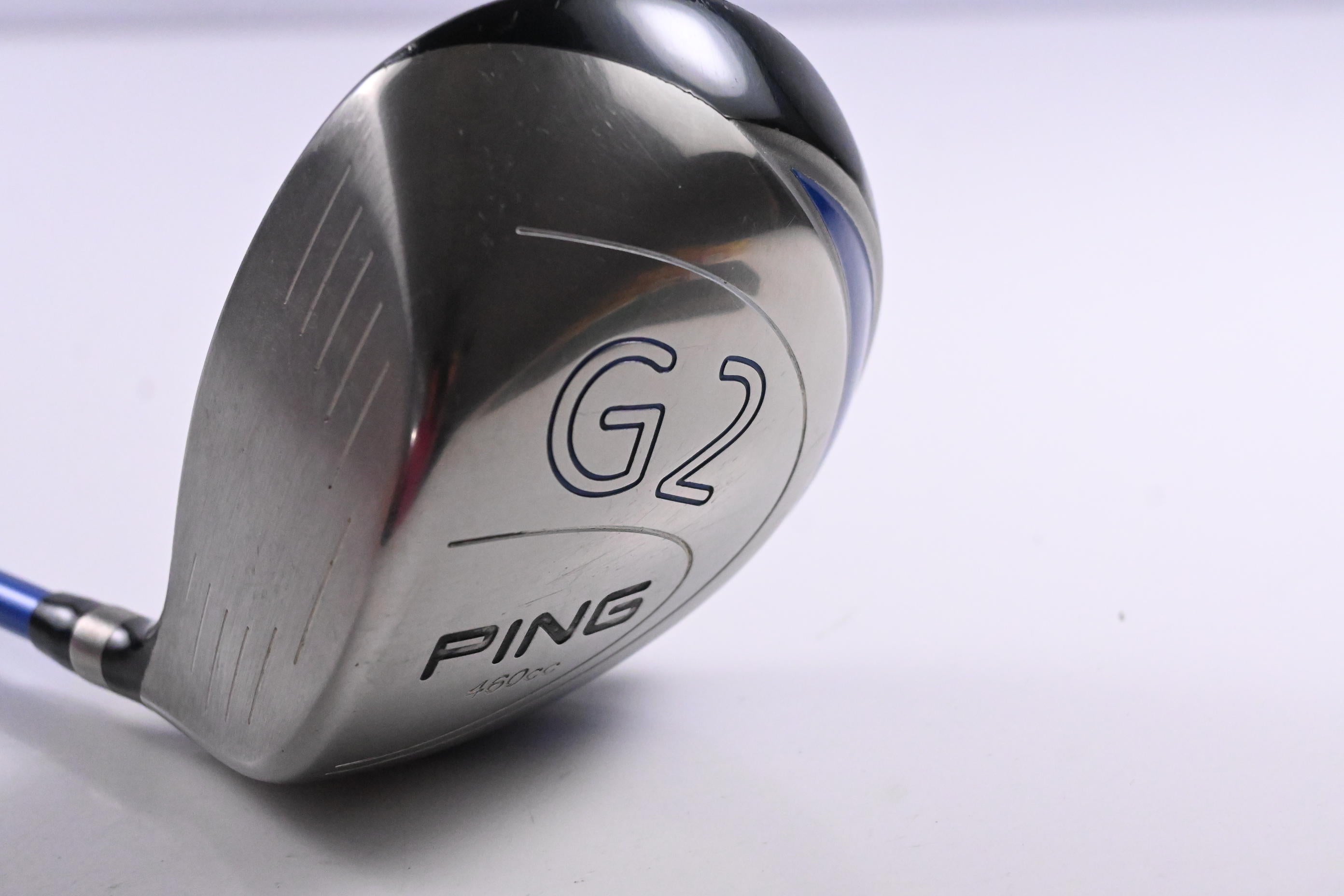 Left Hand Ping G2 Driver / 10 Degree / Regular Flex Grafalloy Prolaunch Blue 65