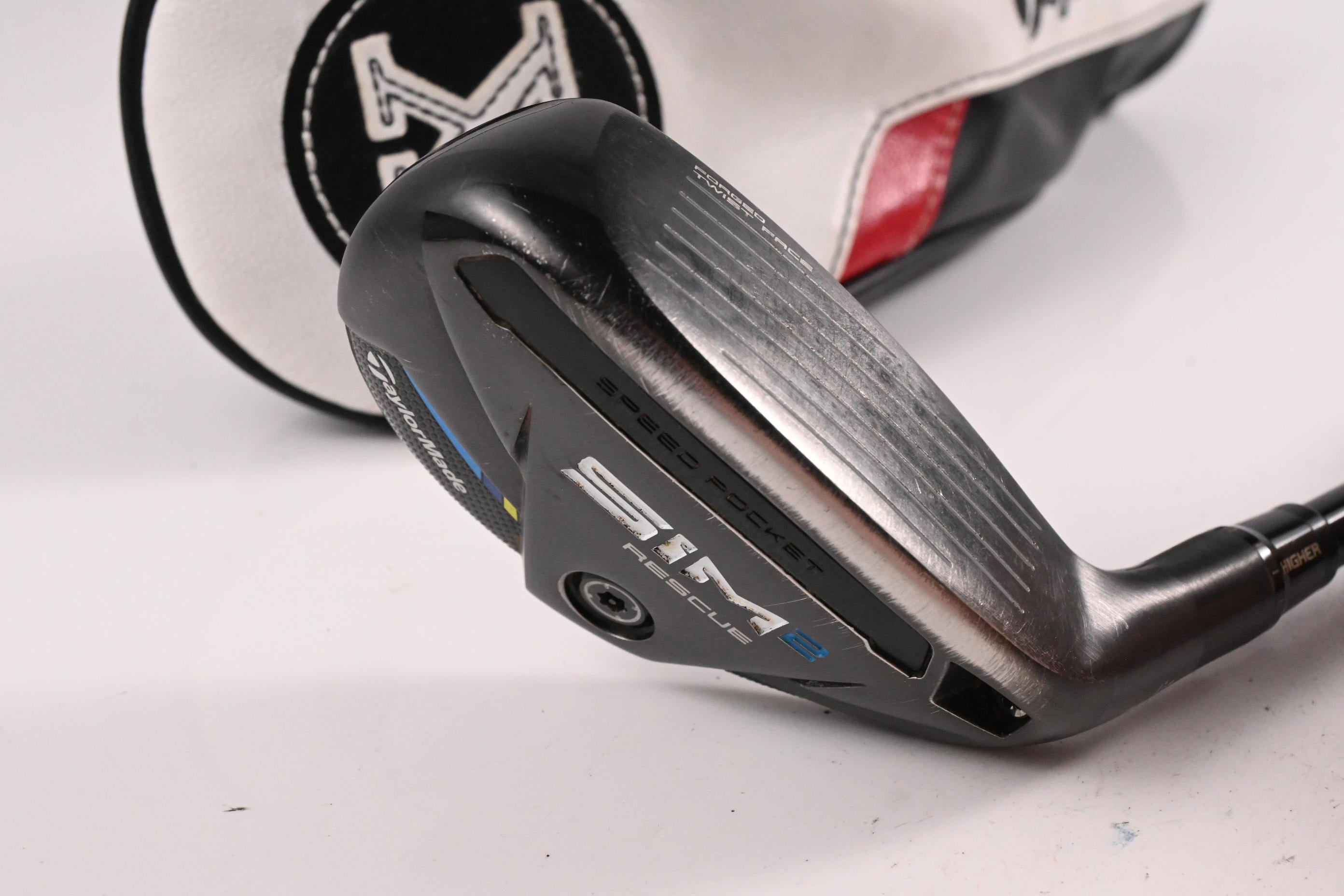 Taylormade SIM2 #3 Hybrid / 19.5 Degree / Stiff Flex Tensei AV Blue 80 Shaft