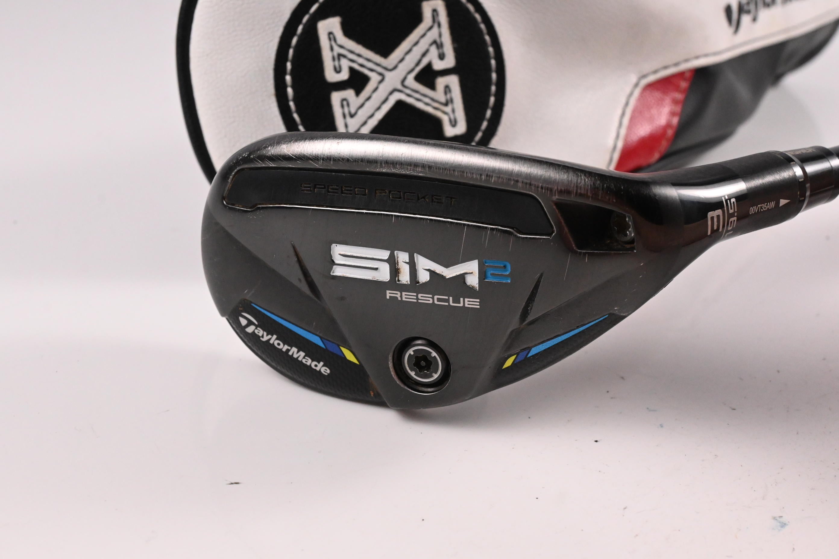Taylormade SIM2 #3 Hybrid / 19.5 Degree / Stiff Flex Tensei AV Blue 80 Shaft