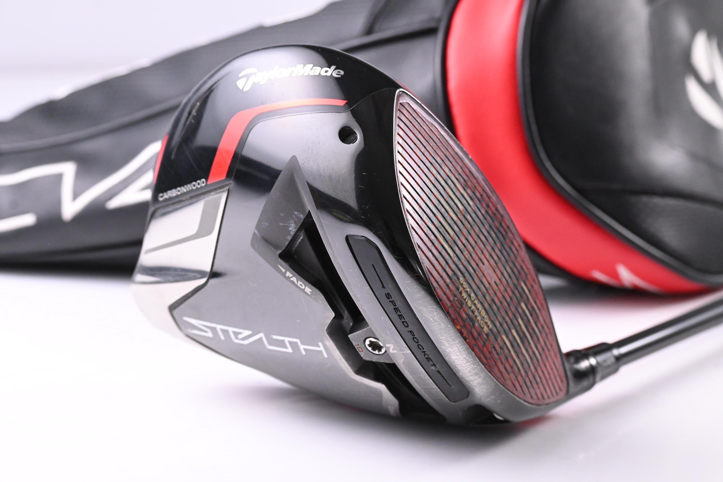 Taylormade Stealth Plus Driver / 9 Degree / Stiff Flex HZRDUS Smoke Red RDX 60