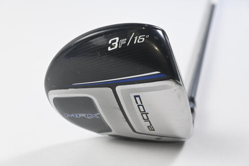 Cobra Max #3 Wood / 15 Degree / Regular Flex Matrix MFS X4 White Tie 60