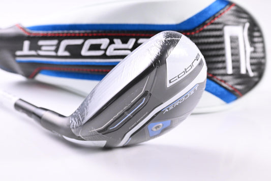 Left Hand Cobra Aerojet #4 Hybrid / 21 Degree / Regular Flex KBS PGI 75 Shaft