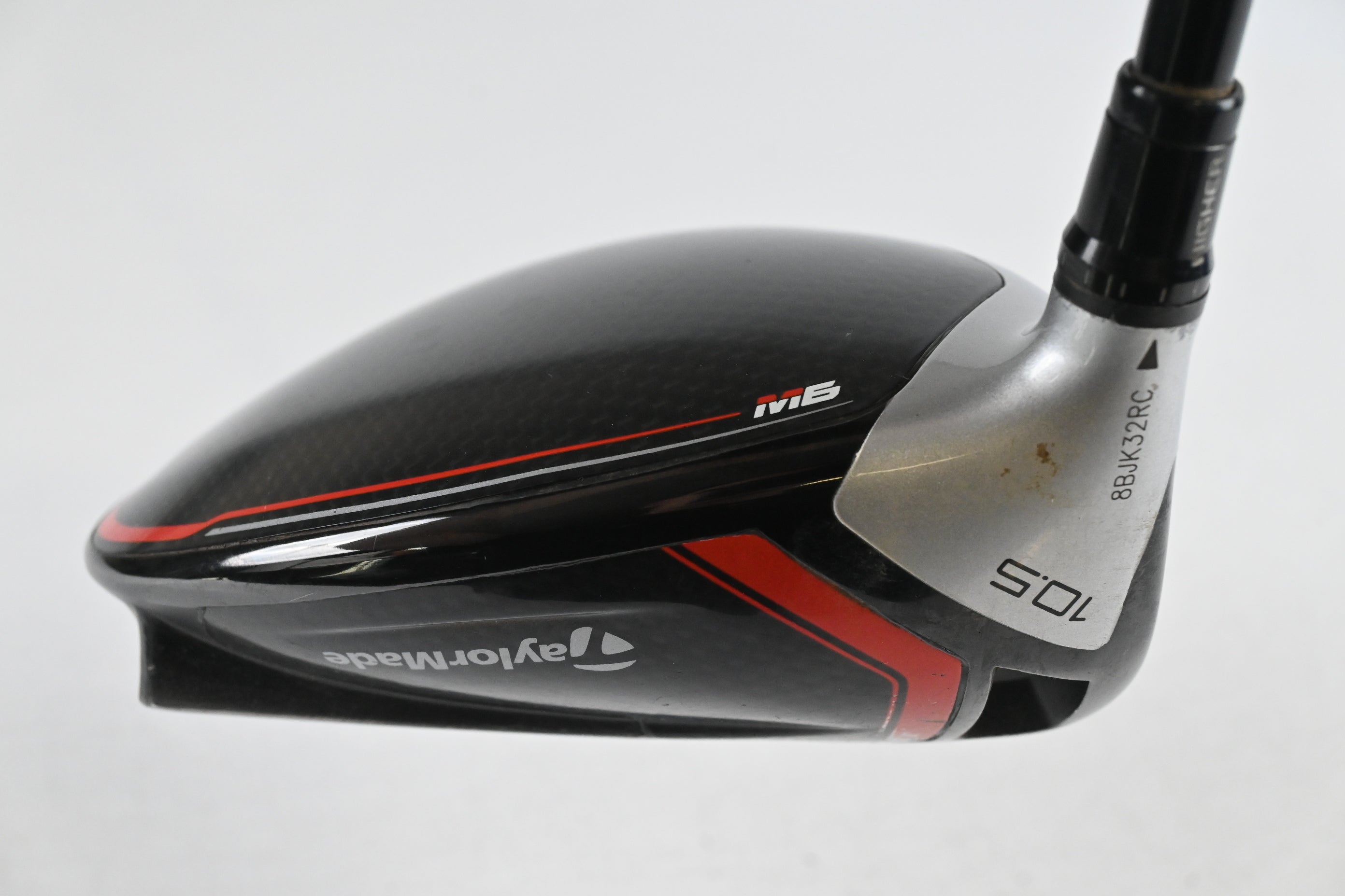 Left Hand Taylormade M6 Driver / 10.5 Degree / Regular Flex Ventus Red 5 Shaft