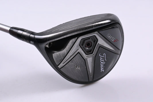 Left Hand Titleist 915 F #3 Wood / 15 Degree / Regular Flex Diamana S+ 70 Shaft