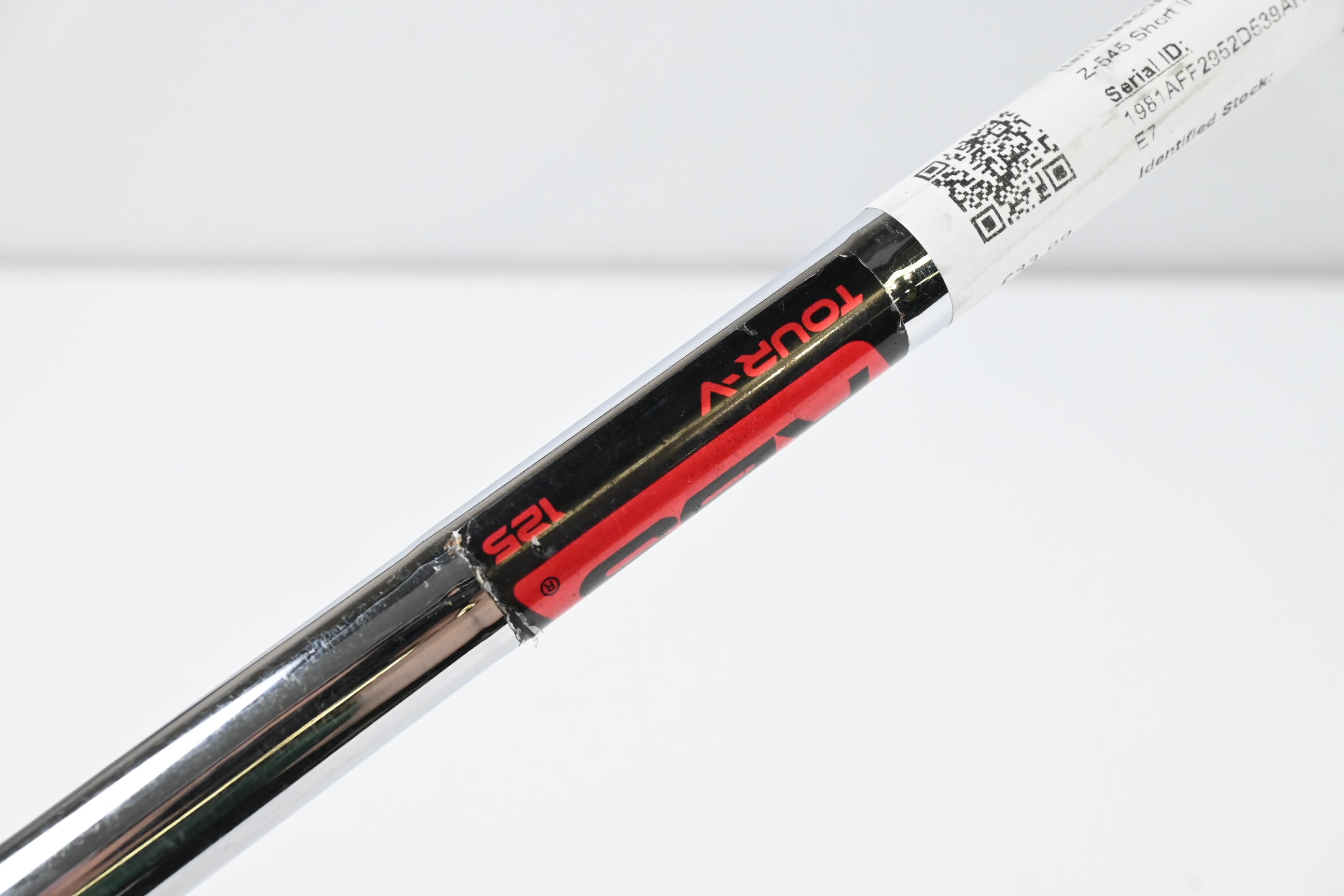 Srixon Z-545 #9 Iron / Stiff Flex KBS Tour-V 125 Shaft