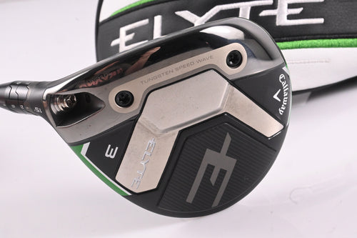 Tour Issue Left Hand Callaway Elyte #3 Wood / 15 Degree / TX-Flex HZRDUS Yellow