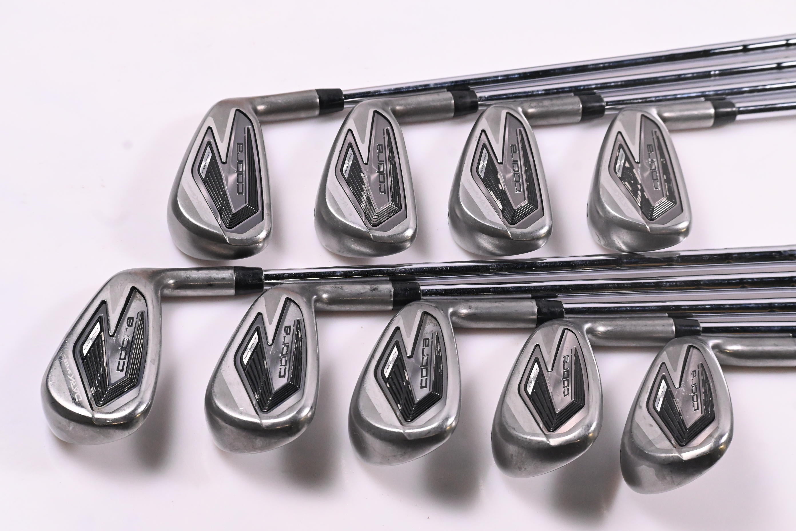 Cobra Darkspeed Irons / 4-PW+GW / Stiff Flex KBS Tour Lite Shafts