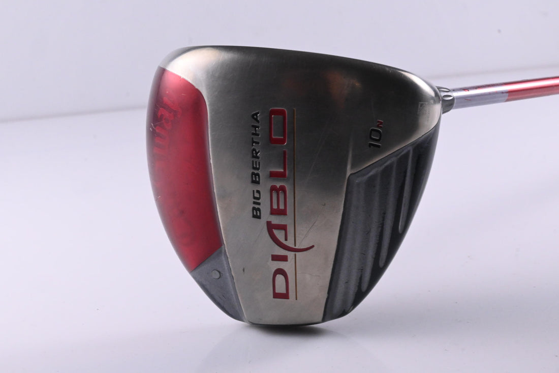 Callaway Big Bertha Diablo Driver / 10 Degree / Stiff Flex Aldila DVS Red 65