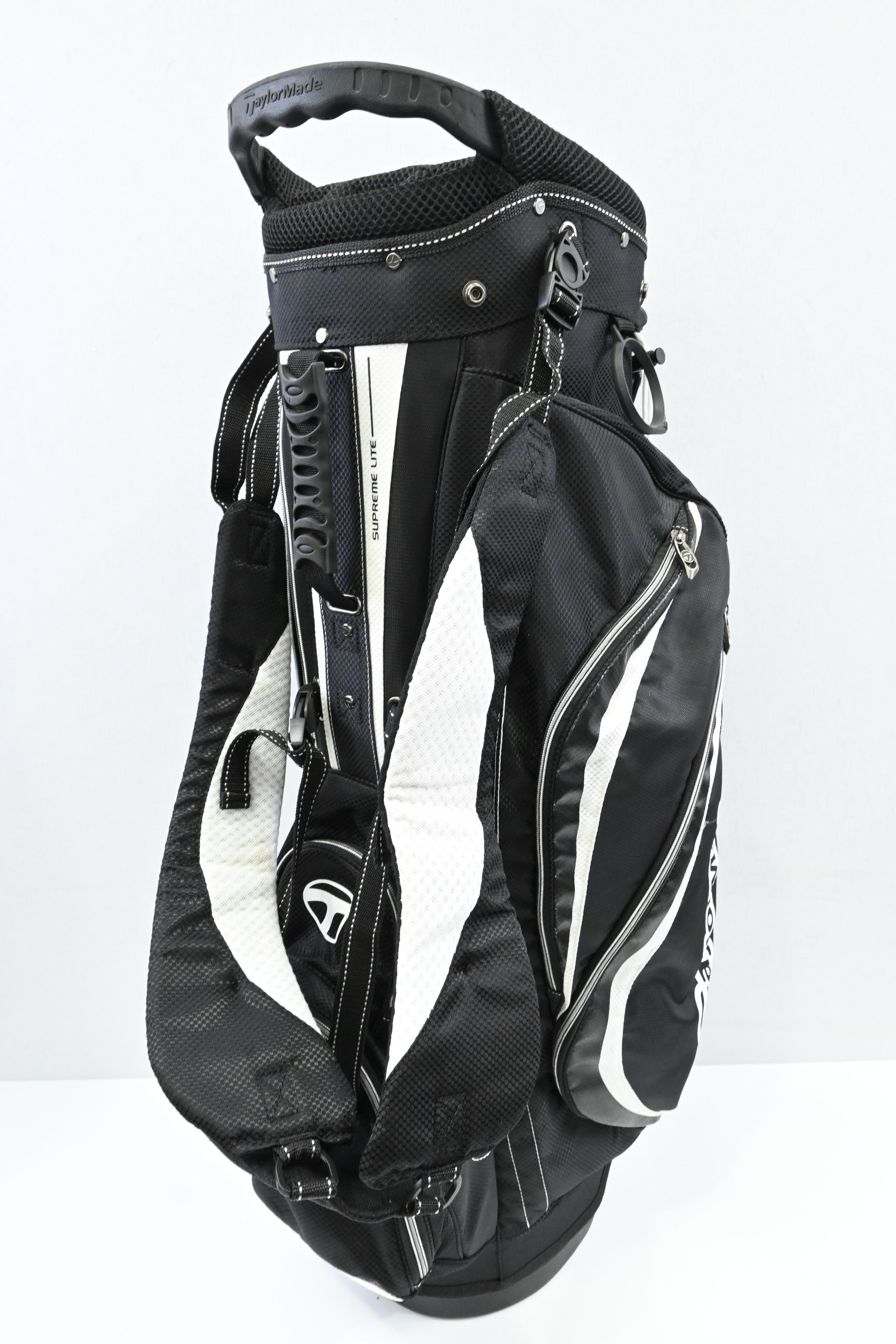 Taylormade Supreme Lite Stand Bag / 14-Way Divider / Black, White