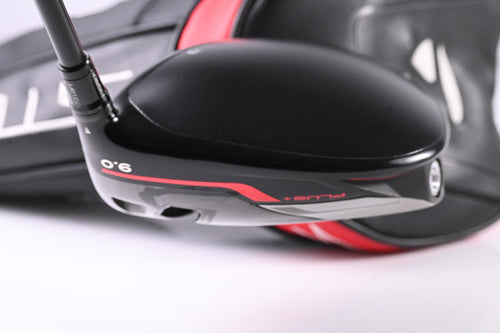 Taylormade Stealth Plus Driver / 9 Degree / Stiff Flex HZRDUS Smoke Red RDX 60