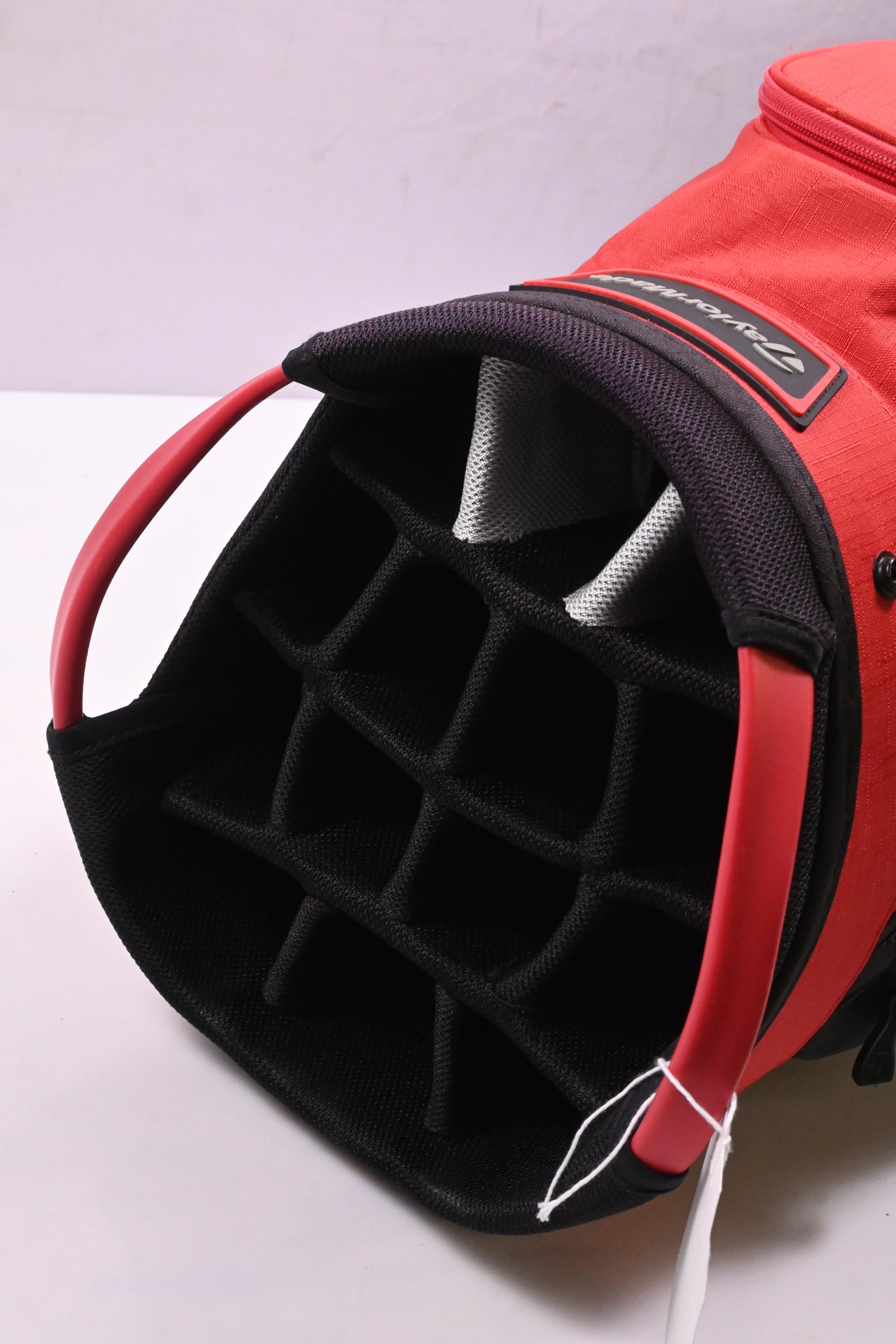 Taylormade Cart Lite Cart Bag / 14-Way Divider / Red & Black