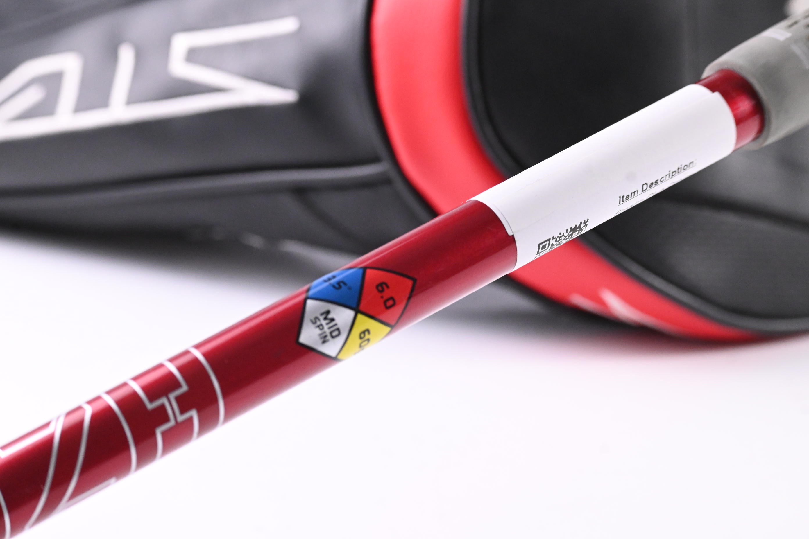 Taylormade Stealth Plus Driver / 9 Degree / Stiff Flex HZRDUS Smoke Red RDX 60