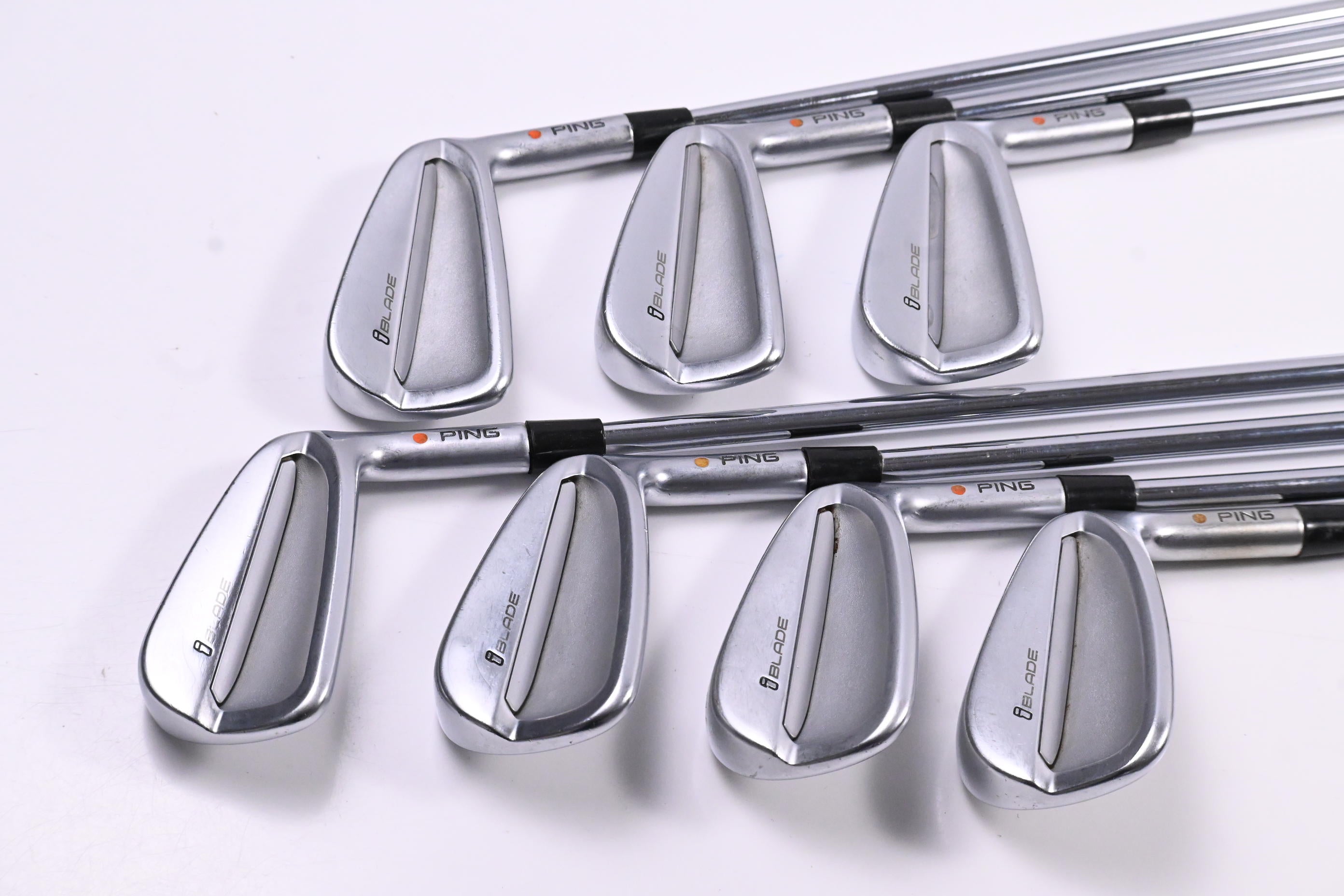 Ping iBlade Irons / 4-PW / Orange Dot / X-Flex Project X Shafts