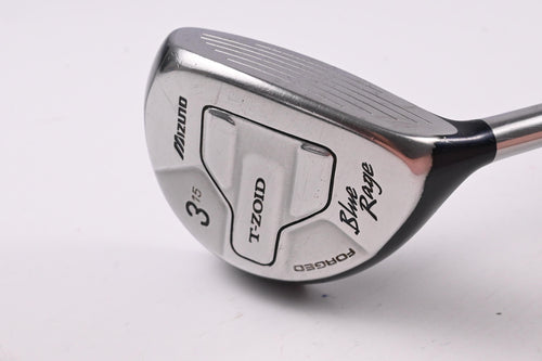 Mizuno Blue Rage #3 Wood / 15 Degree / Regular Flex Mizuno Exsar Platinum Shaft