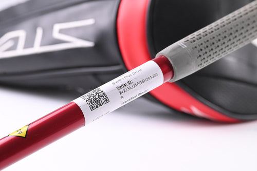 Taylormade Stealth Plus Driver / 9 Degree / Stiff Flex HZRDUS Smoke Red RDX 60