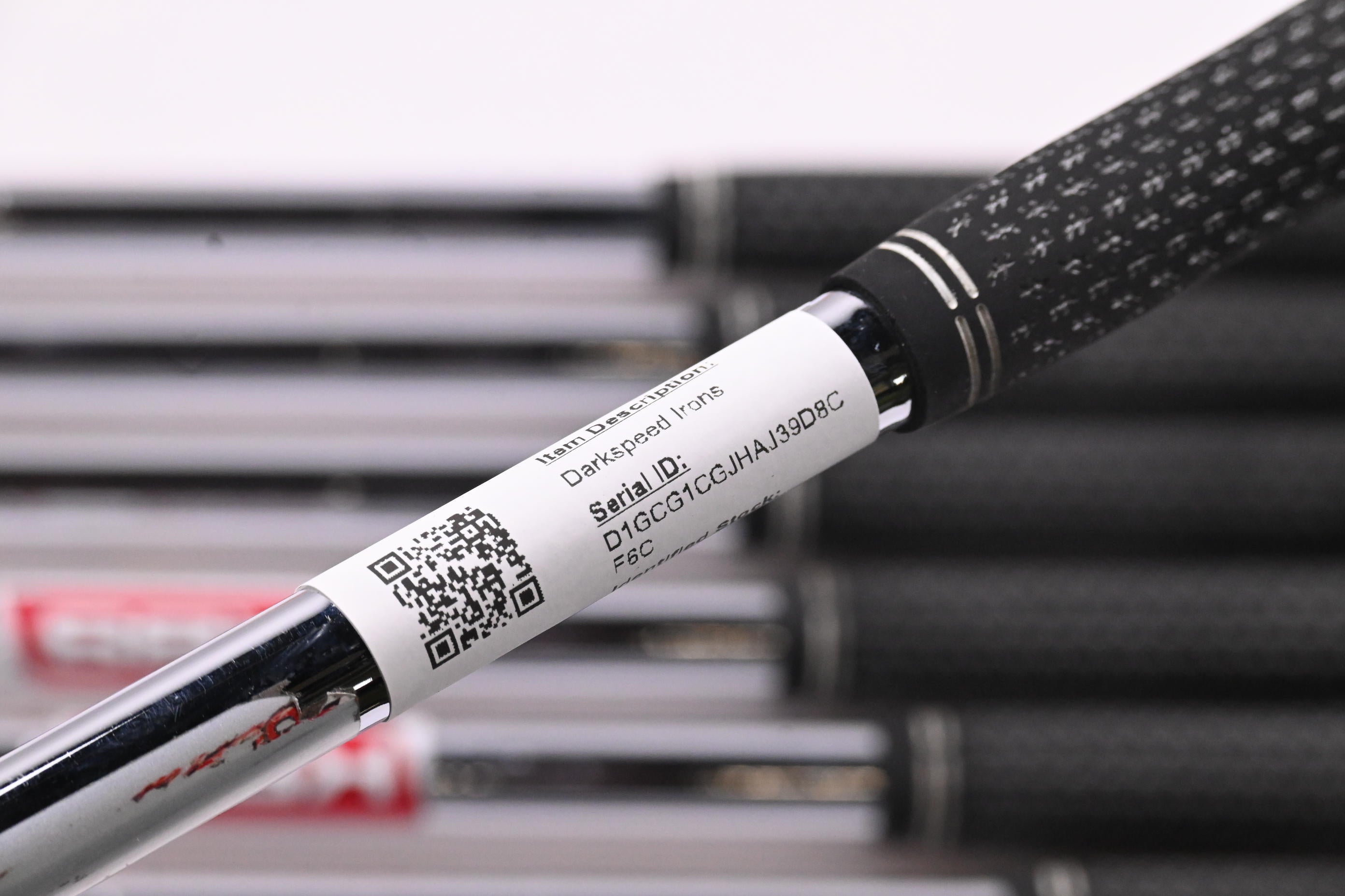 Cobra Darkspeed Irons / 4-PW+GW / Stiff Flex KBS Tour Lite Shafts