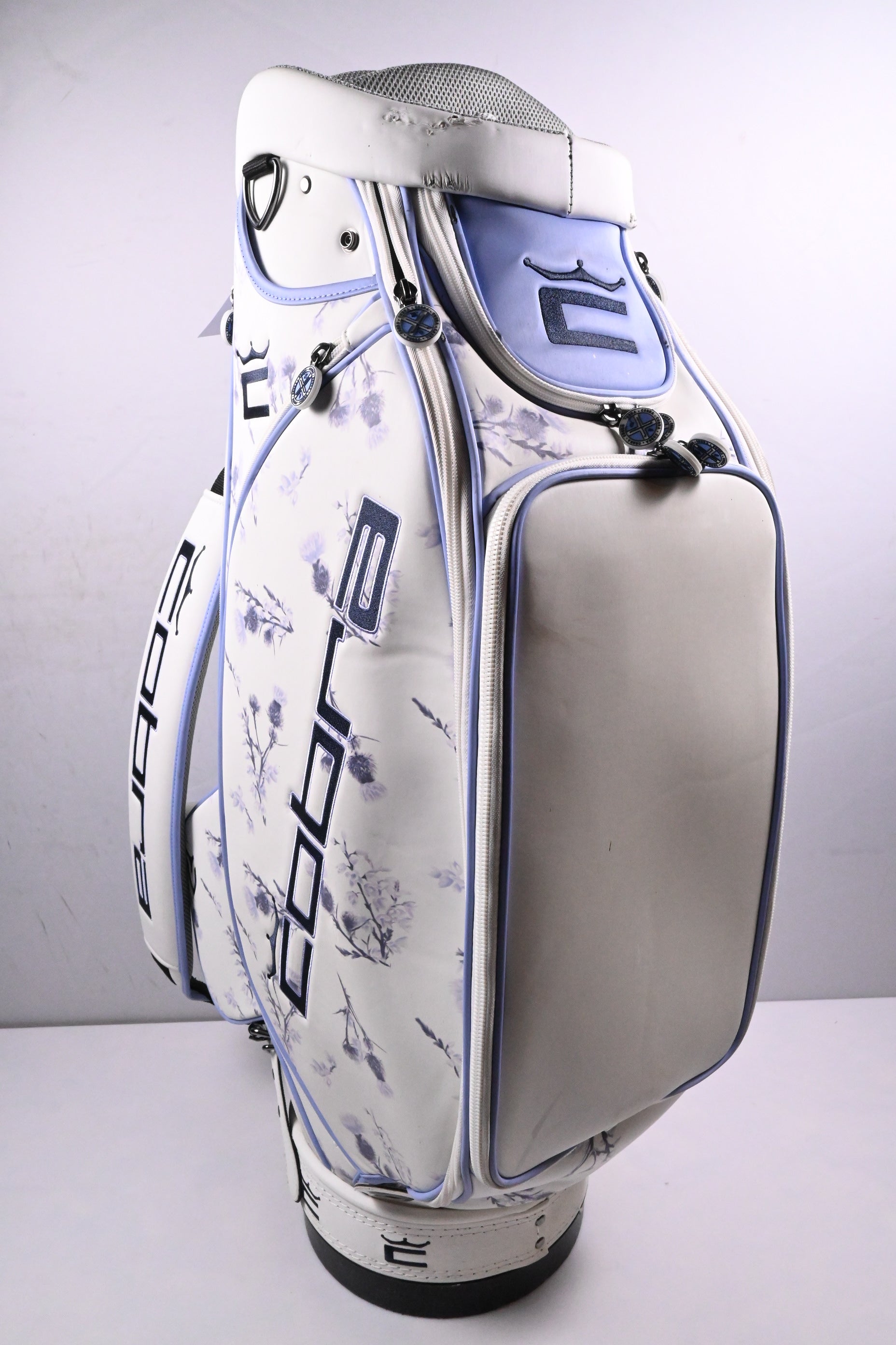 Cobra Vessel Lux 7.0 Tour Bag / 6-Way Divider / White, Purple