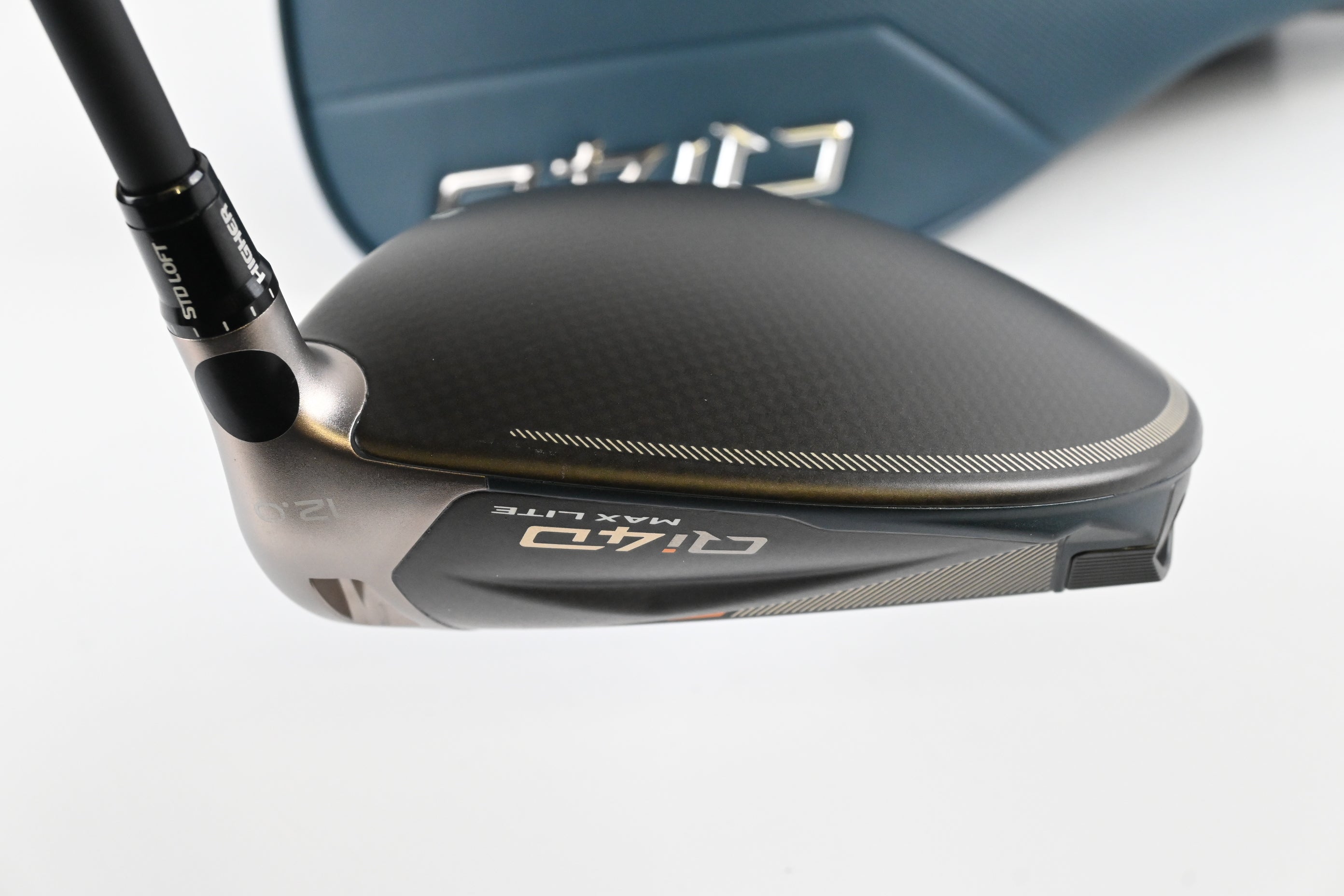 Taylormade Qi4D Max Lite Driver / 12 Degree / Stiff Flex REAX 50 Shaft