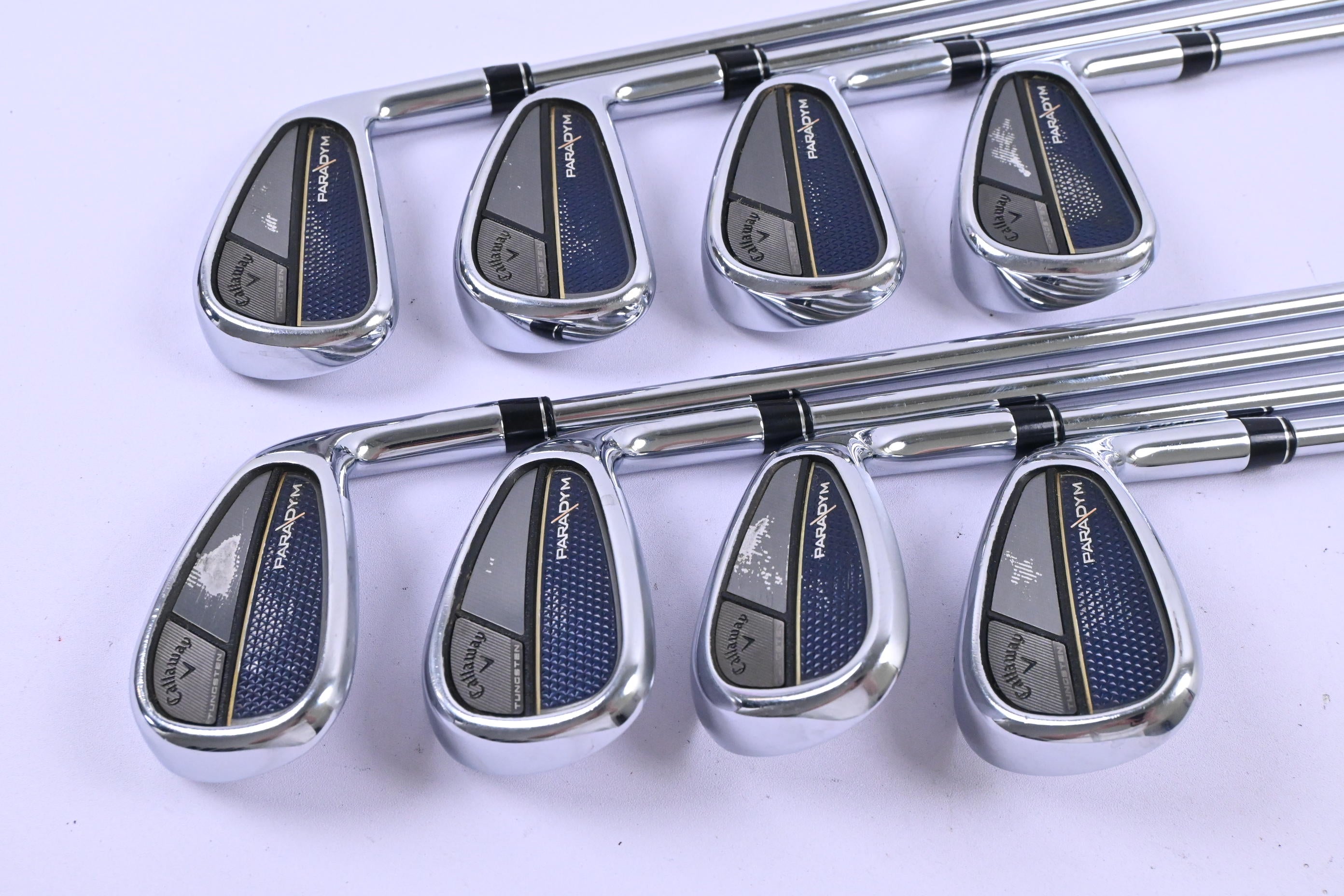 Callaway Paradym Irons / 4-PW+AW / Regular Flex Elevate MPH 95 Shafts