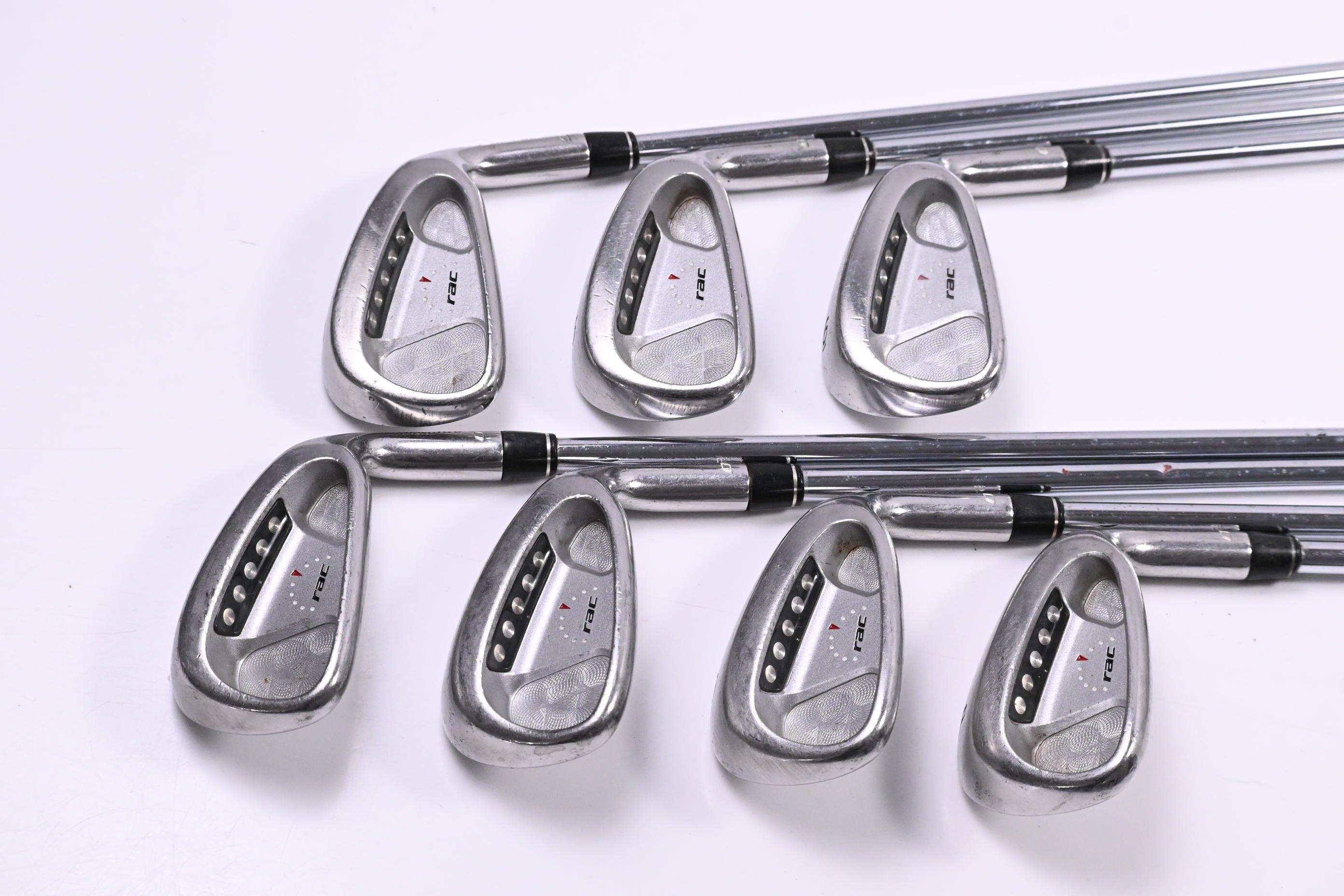 Taylormade RAC OS Irons / 4-PW / Regular Flex RAC Flex Shafts