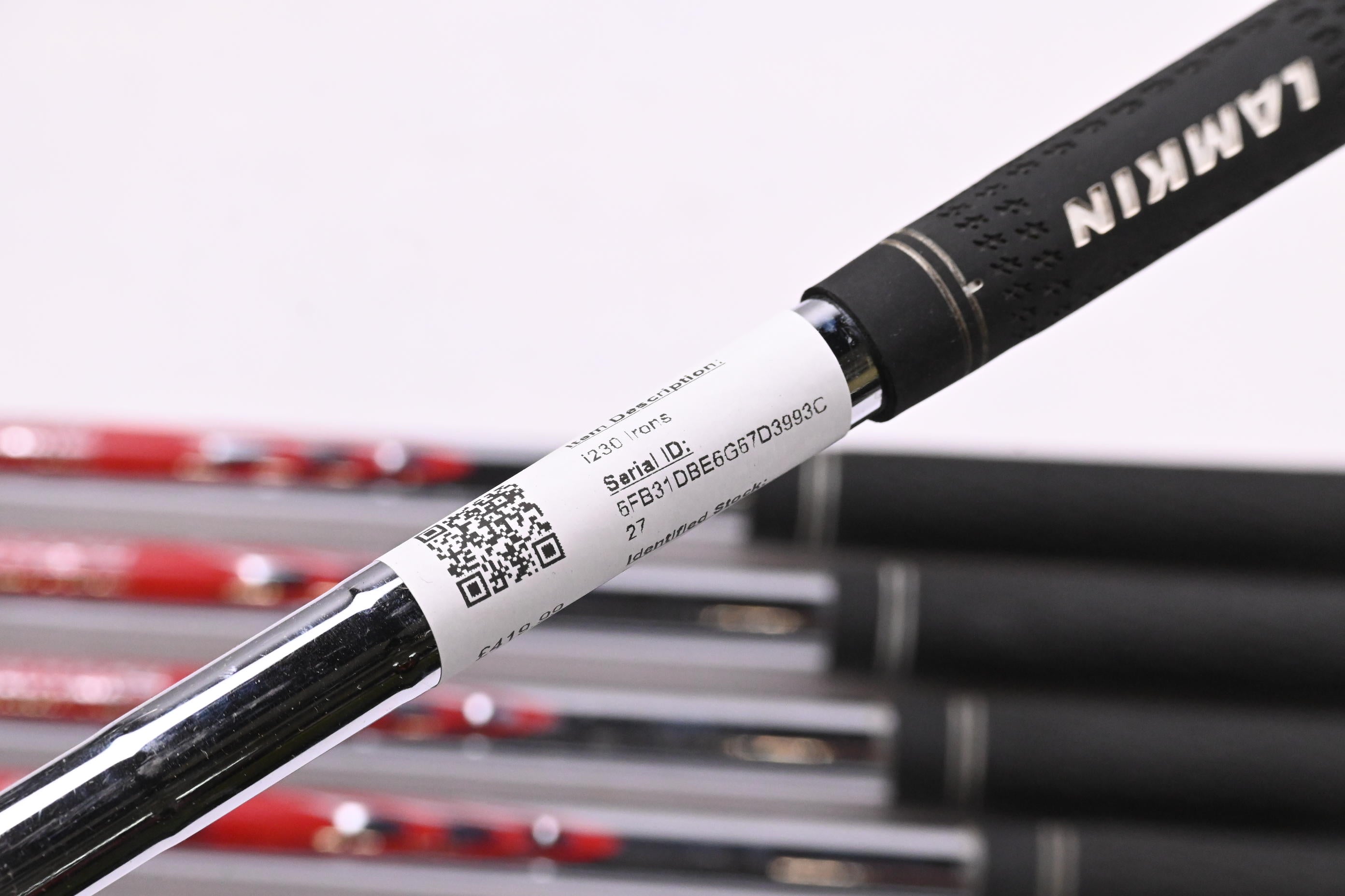 Ping i230 Irons / 5-PW / Black Dot / Stiff Flex N.S.Pro Modus³ Tour 105 Shafts