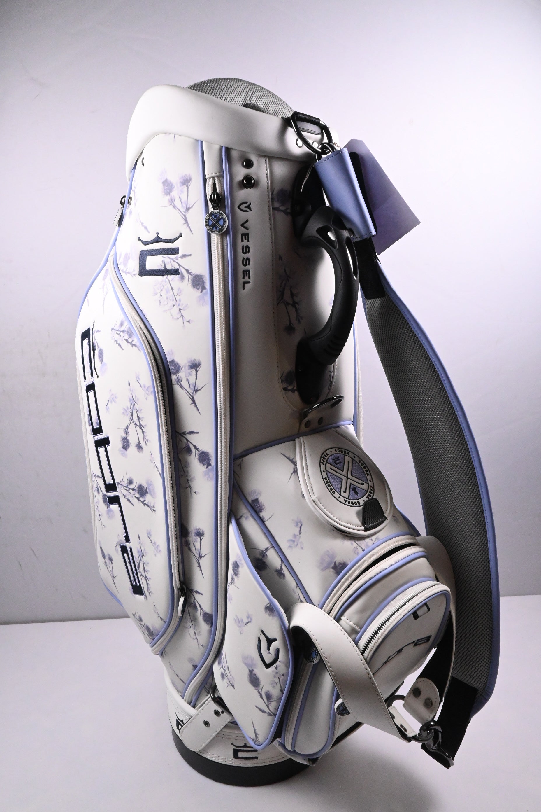 Cobra Vessel Lux 7.0 Tour Bag / 6-Way Divider / White, Purple