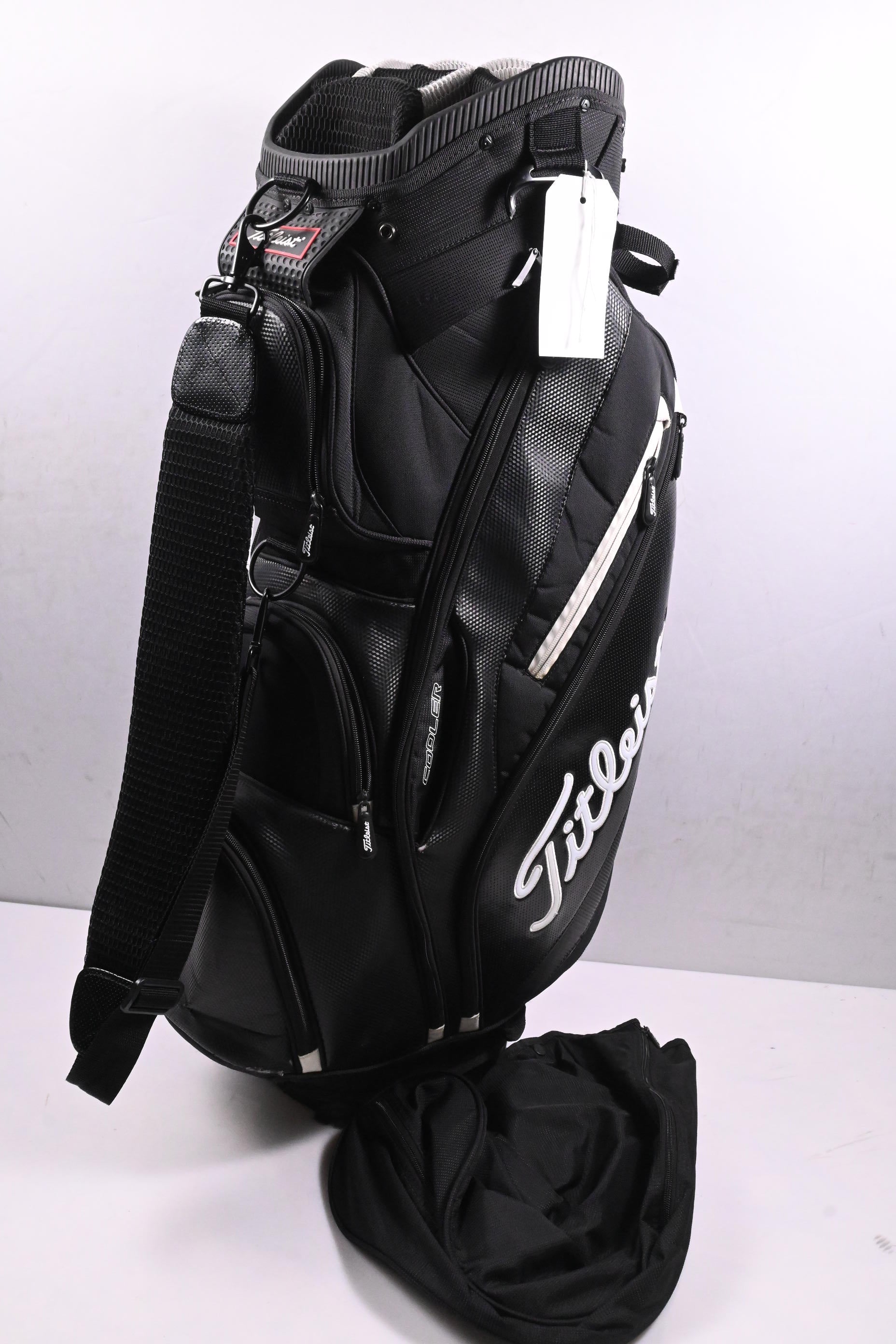 Titleist Cart Bag / 14-Way Divider / Black & White