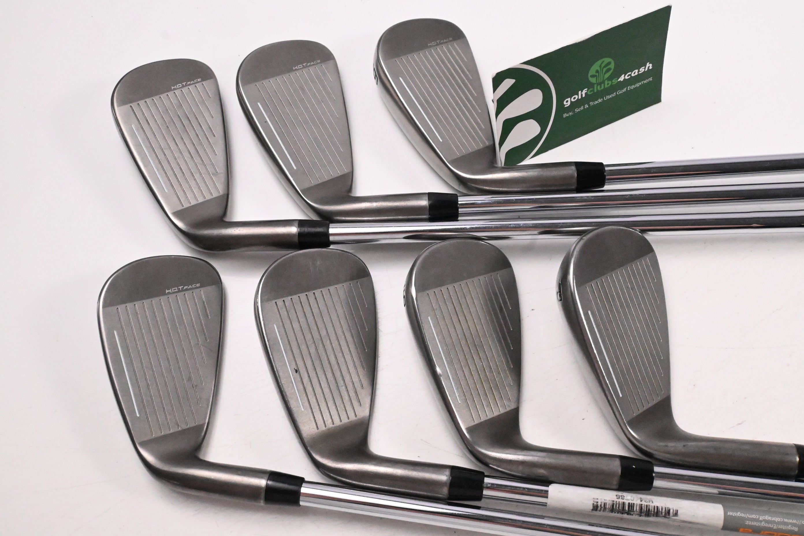 Cobra Darkspeed Irons / 4-PW / Stiff Flex KBS Tour Lite Shafts
