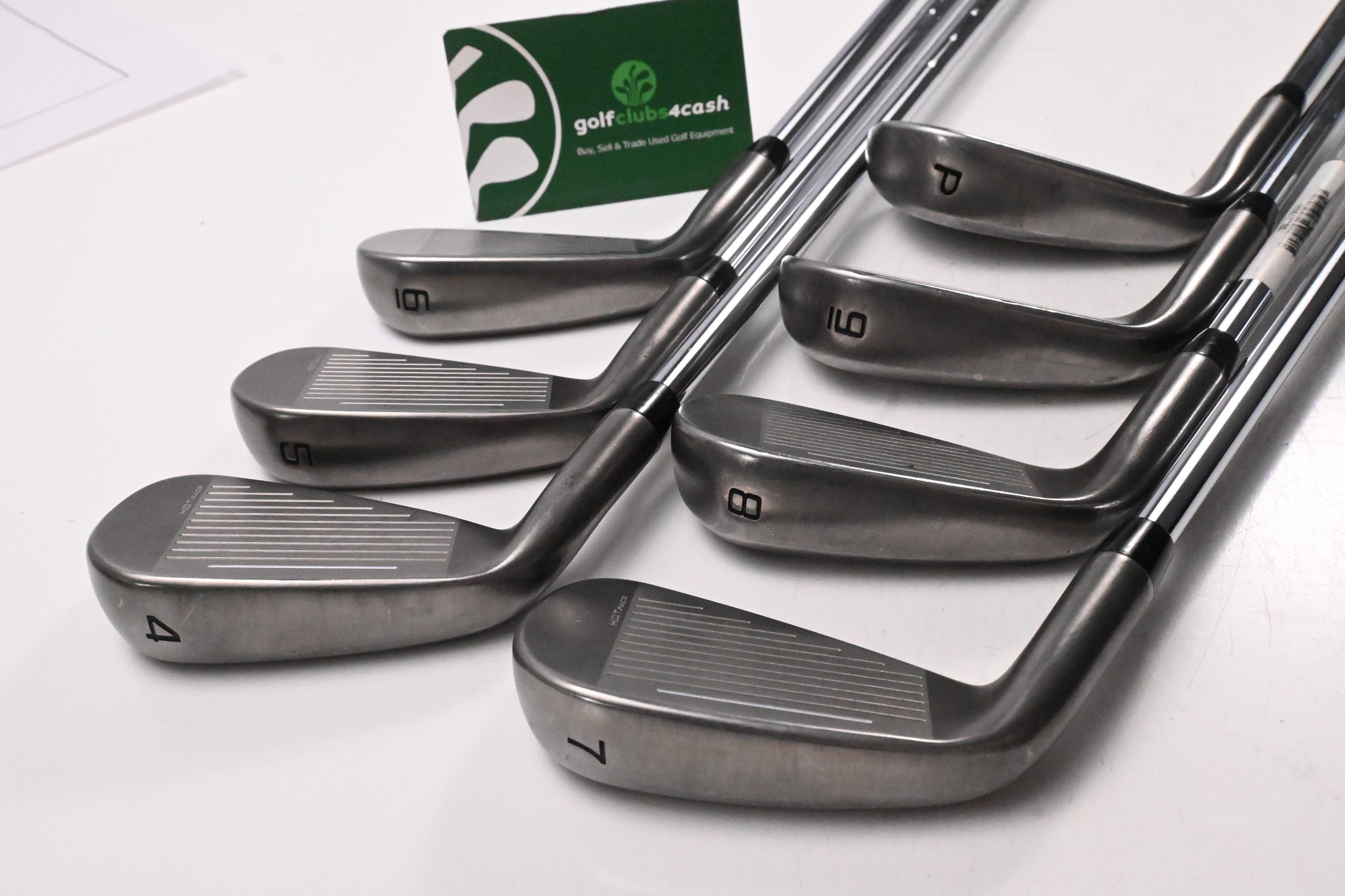 Cobra Darkspeed Irons / 4-PW / Stiff Flex KBS Tour Lite Shafts