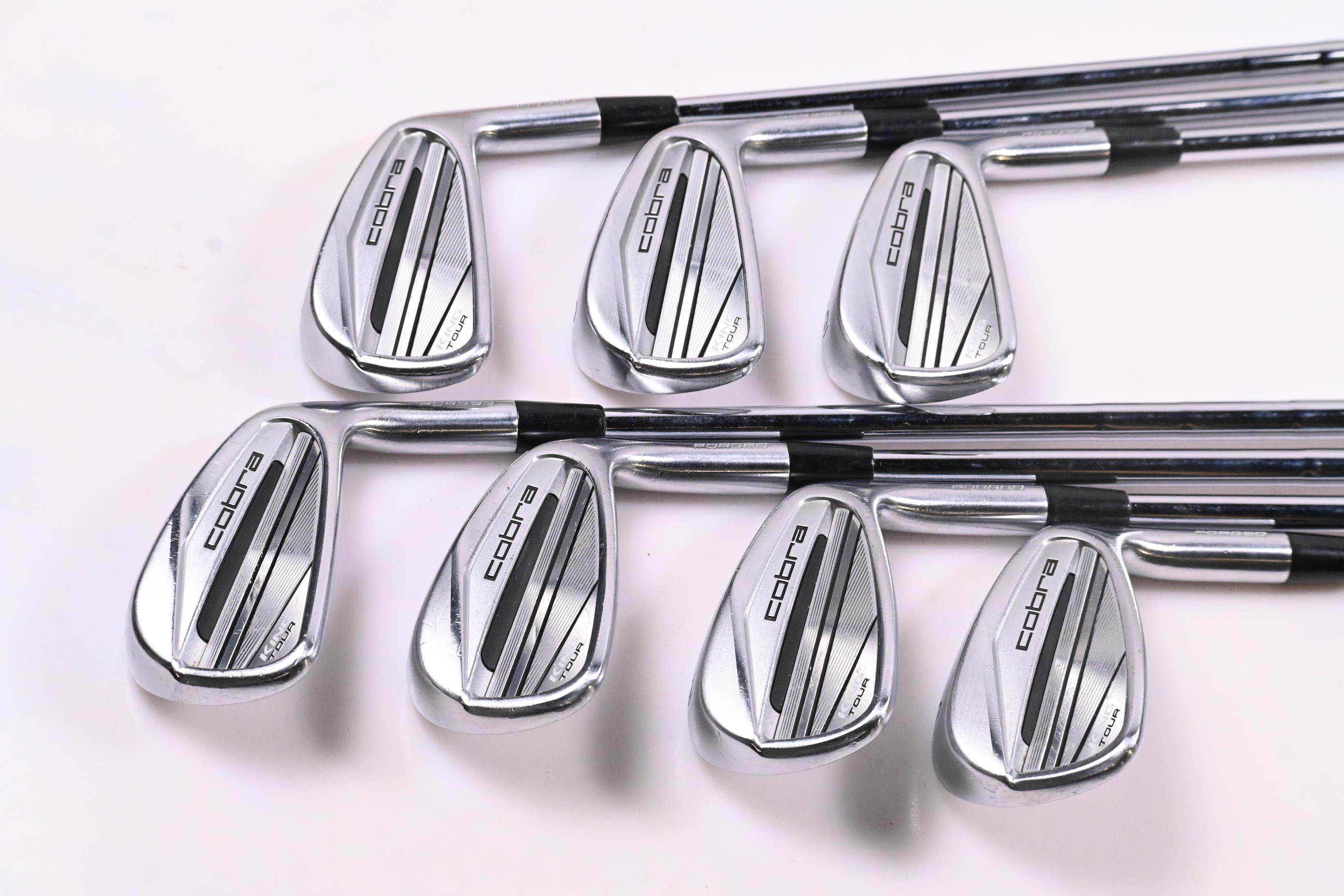 Cobra King Tour 2023 Irons / 4-PW / Stiff Flex KBS Tour Lite Shafts