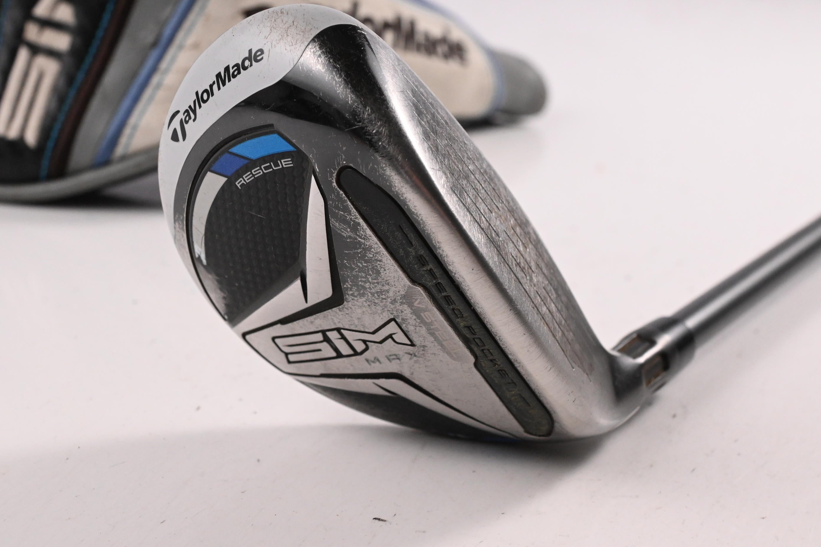 Taylormade SIM Max #3 Hybrid / 19 Degree / Stiff Flex HZRDUS Smoke Black 80