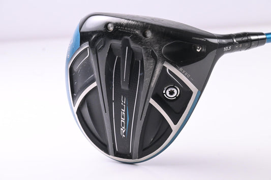 Callaway Rogue Draw Driver / 10.5 Degree / Stiff Flex Evenflow Blue 65 Shaft
