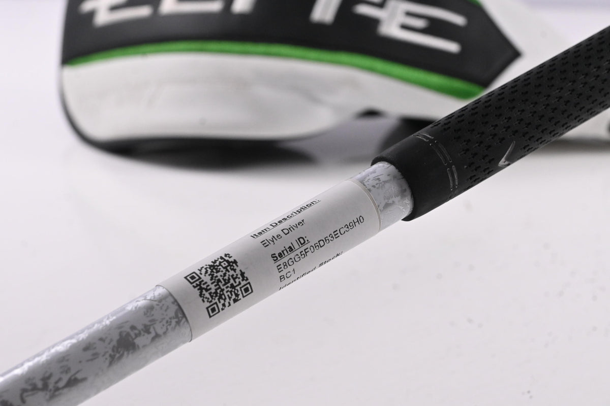 Left Hand Callaway Elyte Driver / 10.5 Degree / Regular Flex Denali Charcoal 50 Shaft