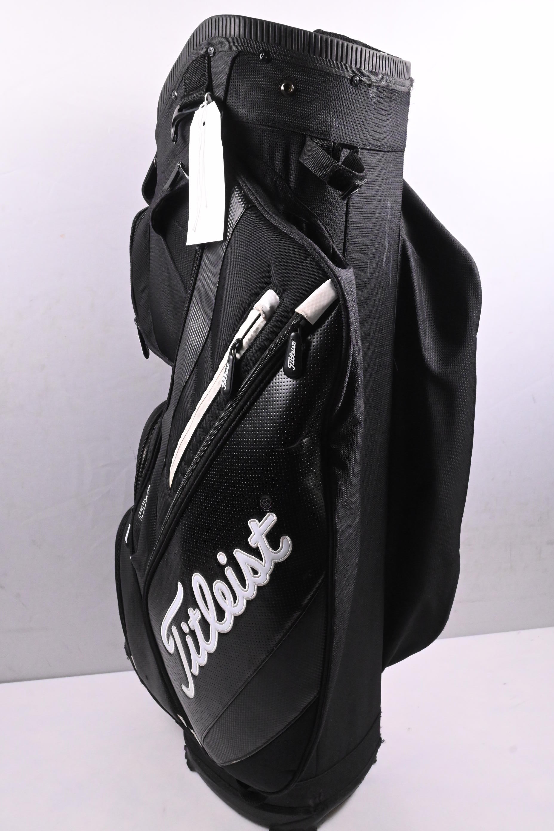 Titleist Cart Bag / 14-Way Divider / Black & White