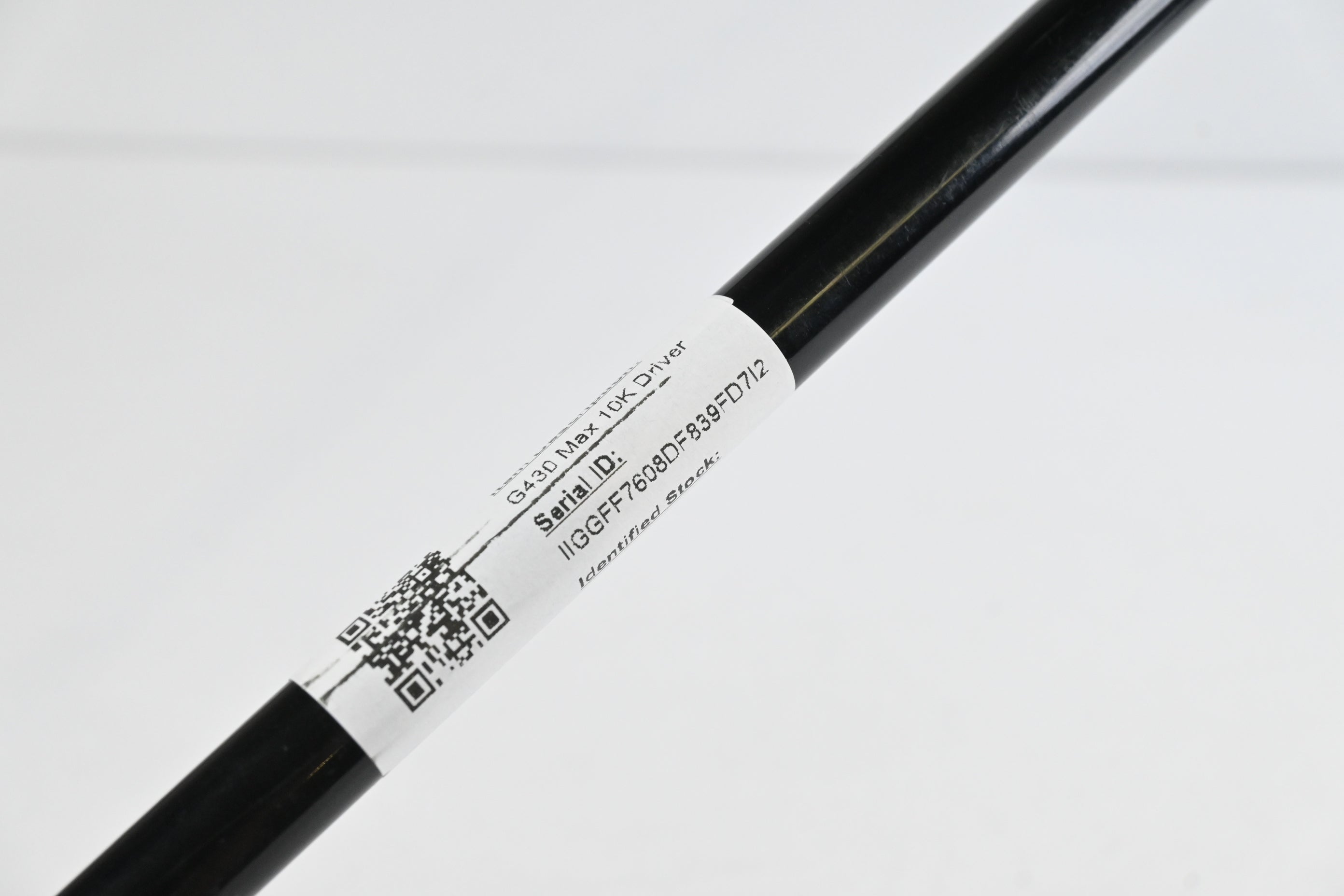 Ping G430 Max 10K Driver / 12 Degree / Stiff Flex HZRDUS Smoke Black RDX 70