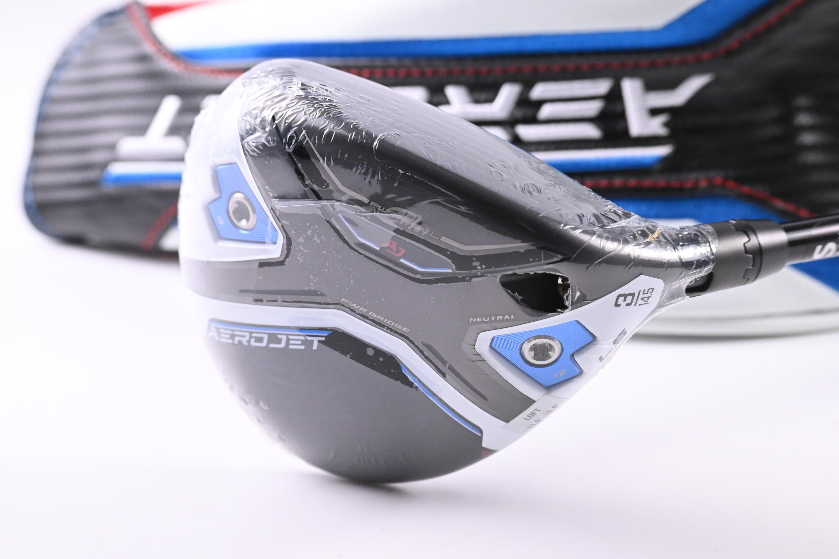 Cobra Aerojet LS #3 Wood / 14.5 Degree / Stiff Flex Kai'li White 70 Shaft