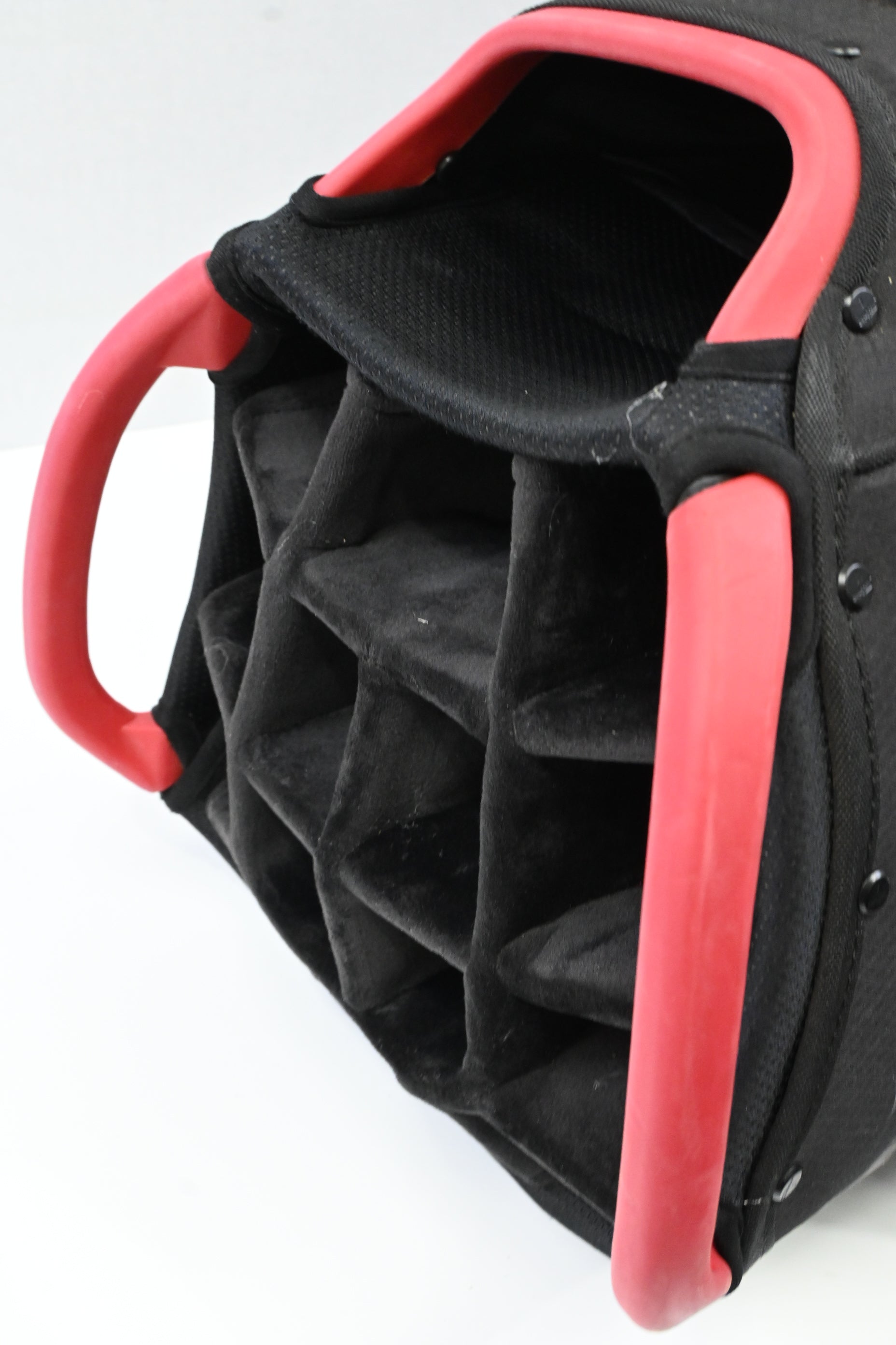 Titleist StaDry Cart Bag / 14-Way Divider / Black, Red