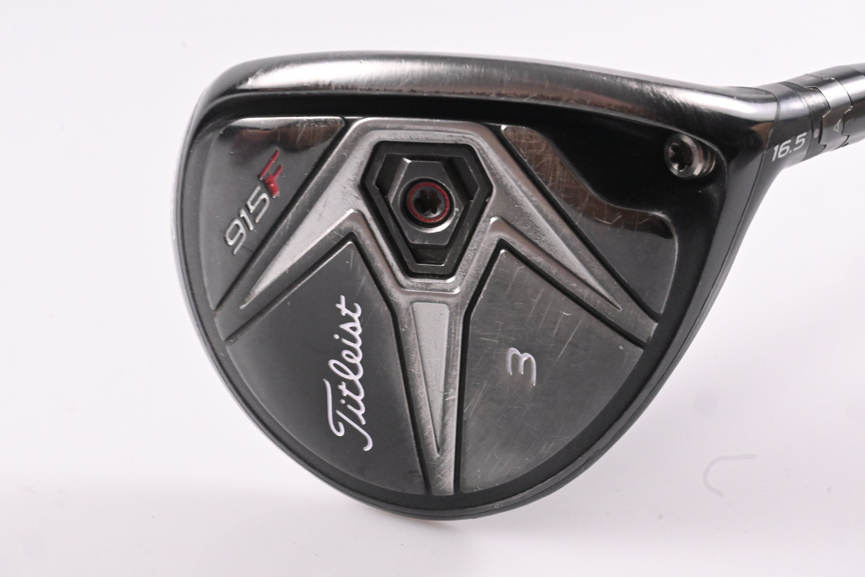 Titleist 915 F #3 Wood / 16.5 Degree / Regular Flex Diamana M+ Red 60 Shaft