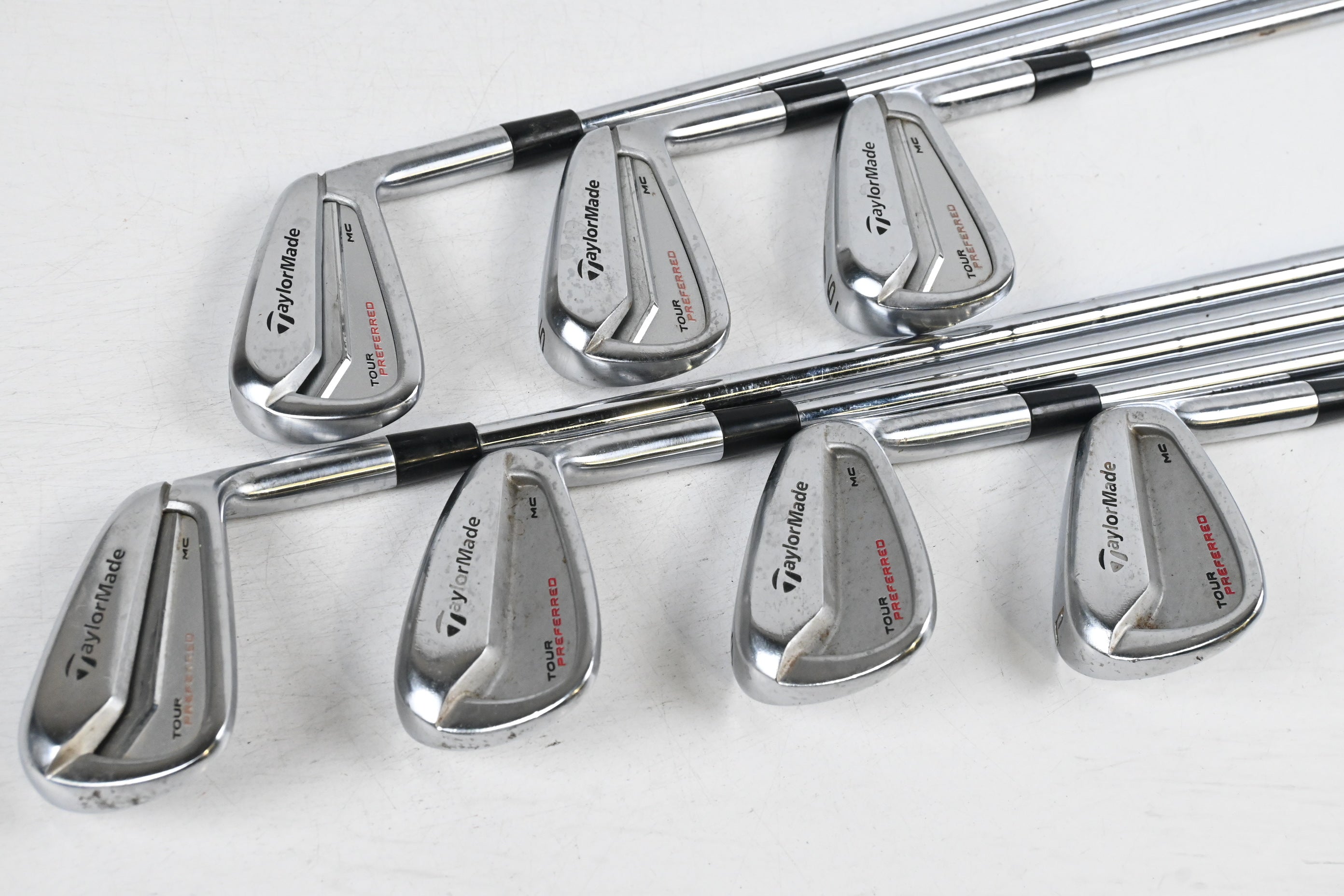 Taylormade Tour Preferred MC 2014 Irons / 4-PW / Regular Flex KBS Tour Shafts
