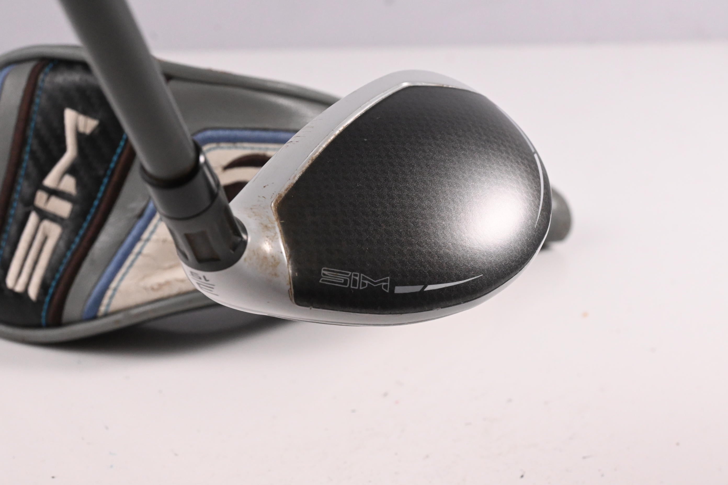 Taylormade SIM Max #3 Hybrid / 19 Degree / Stiff Flex HZRDUS Smoke Black 80